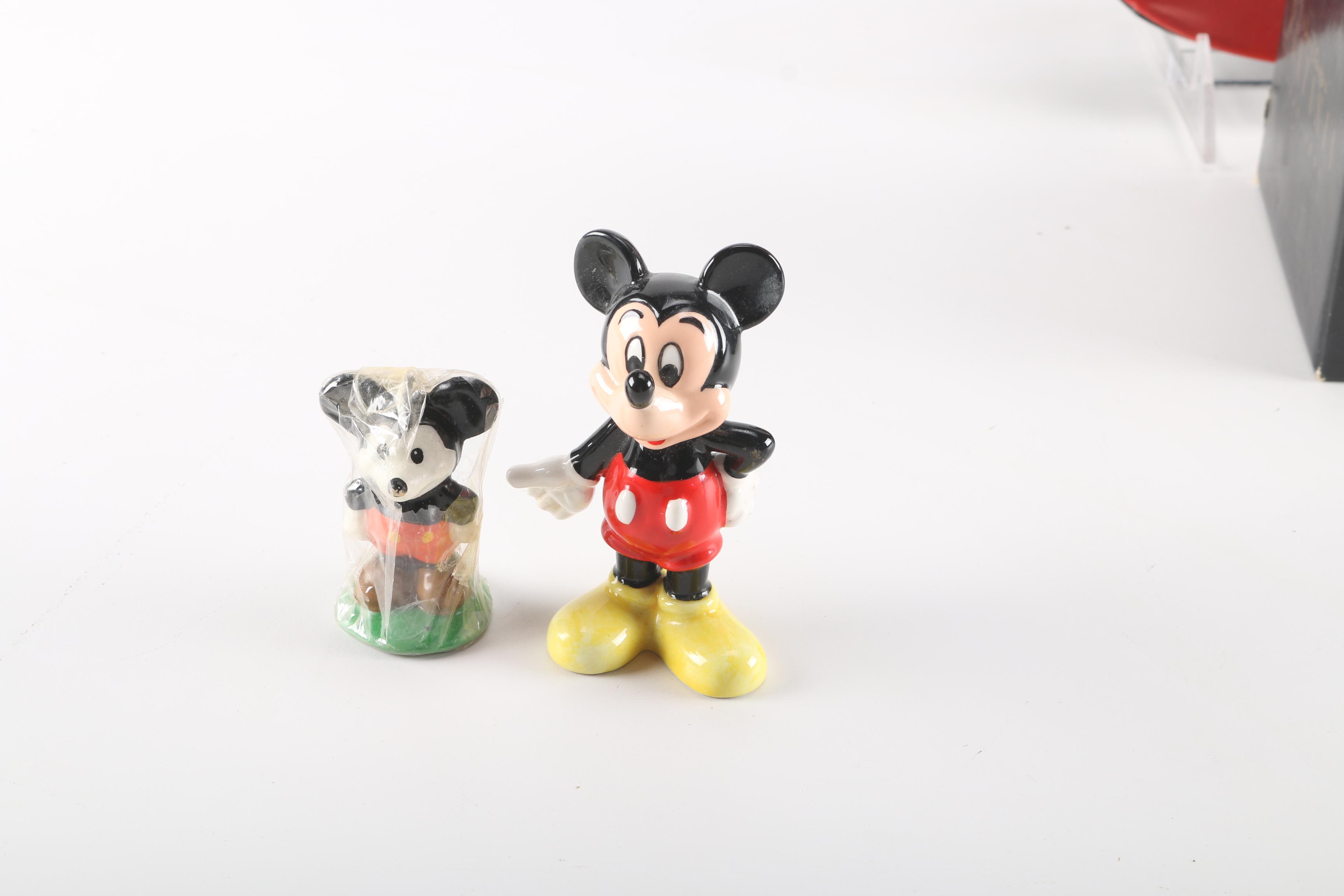1950s Mattel "Mickey Mouse Club" Mousegetar and Other Cartoon Memorabilia