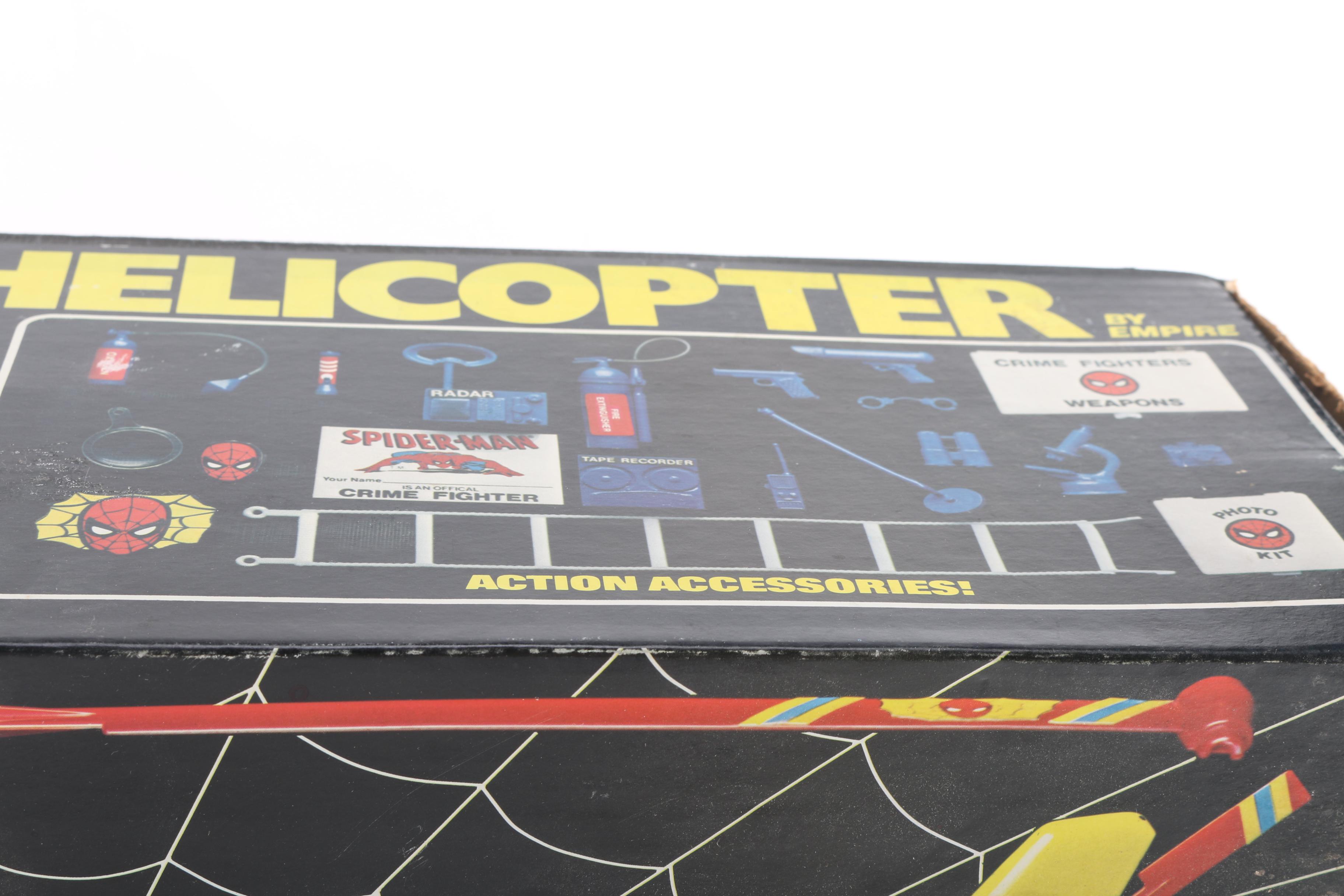 1978 Spider-man Helicopter and Accessories