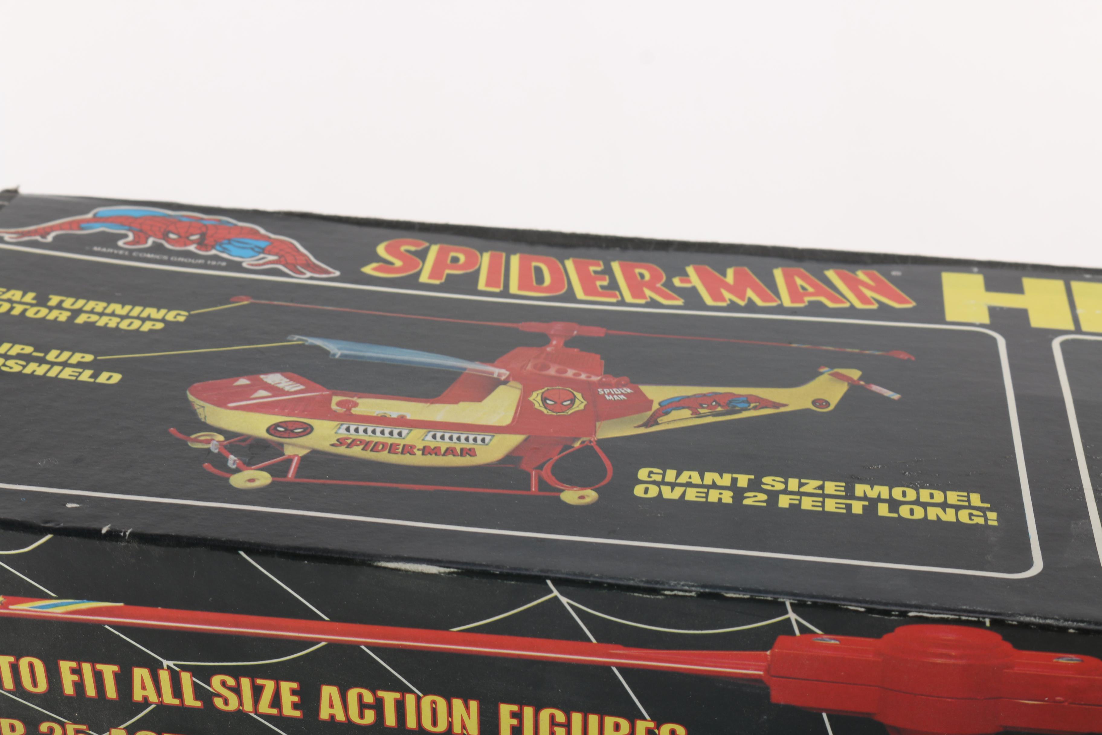 1978 Spider-man Helicopter and Accessories