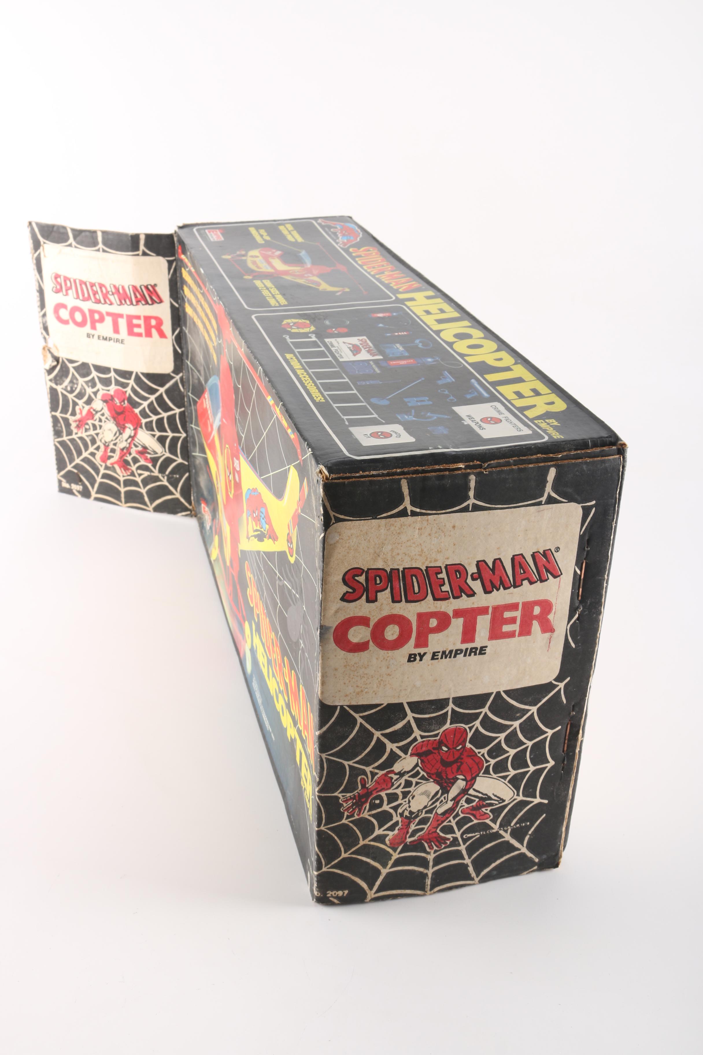 1978 Spider-man Helicopter and Accessories