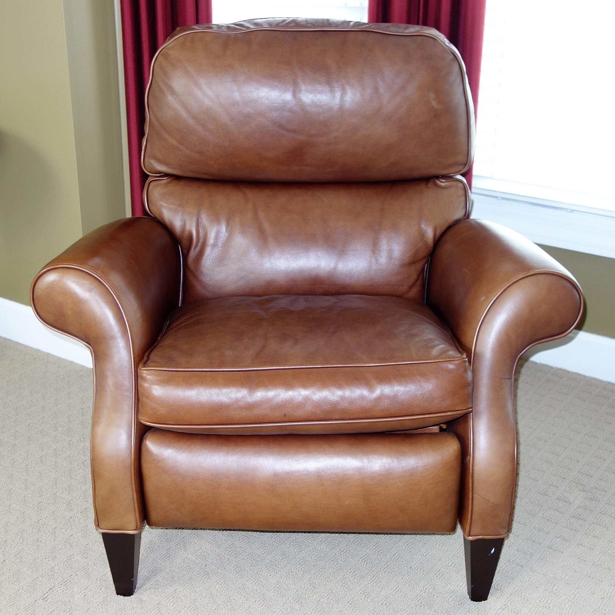 "Aveline" Leather Recliner by Arhaus Furniture