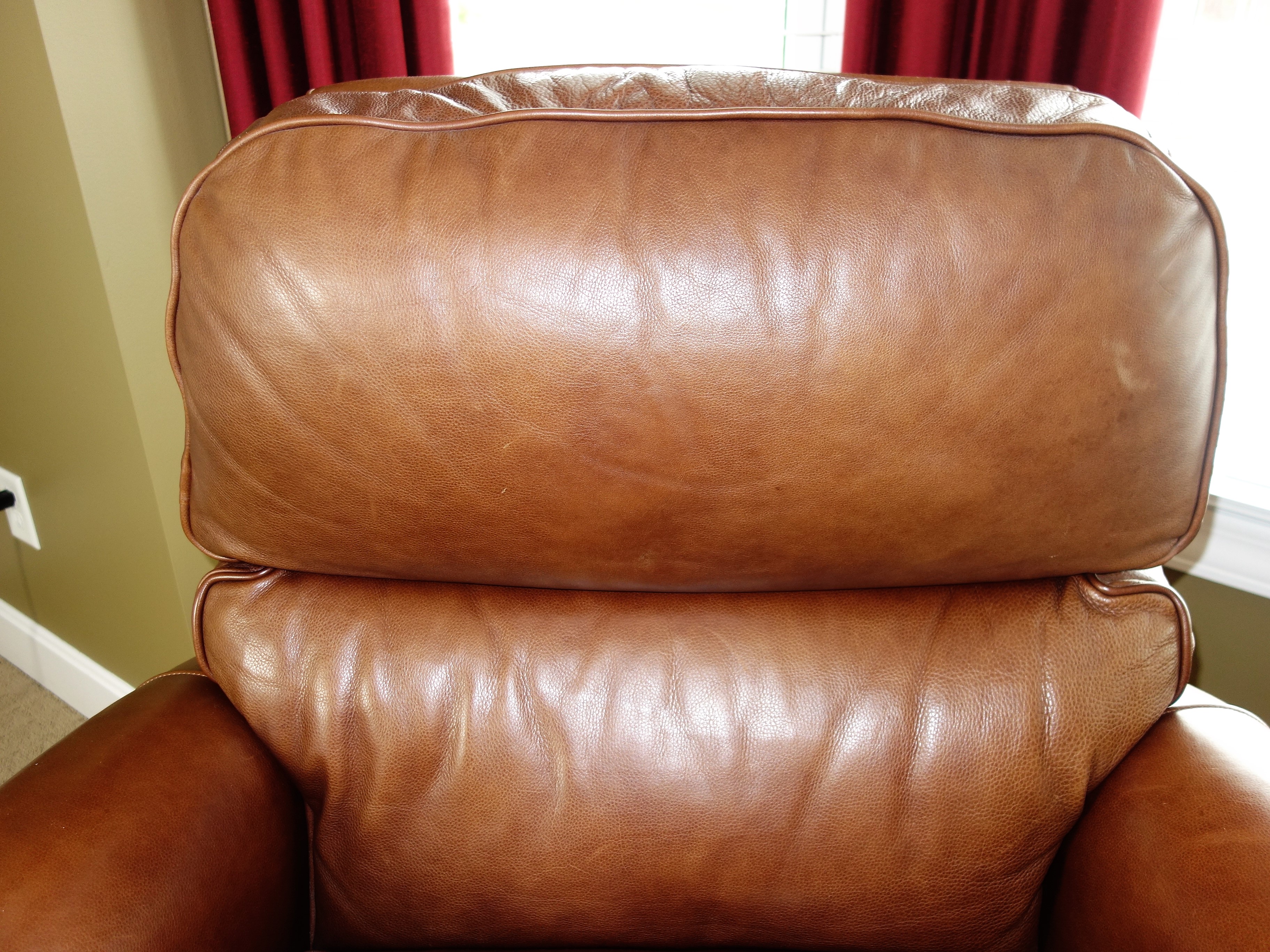 "Aveline" Leather Recliner by Arhaus Furniture