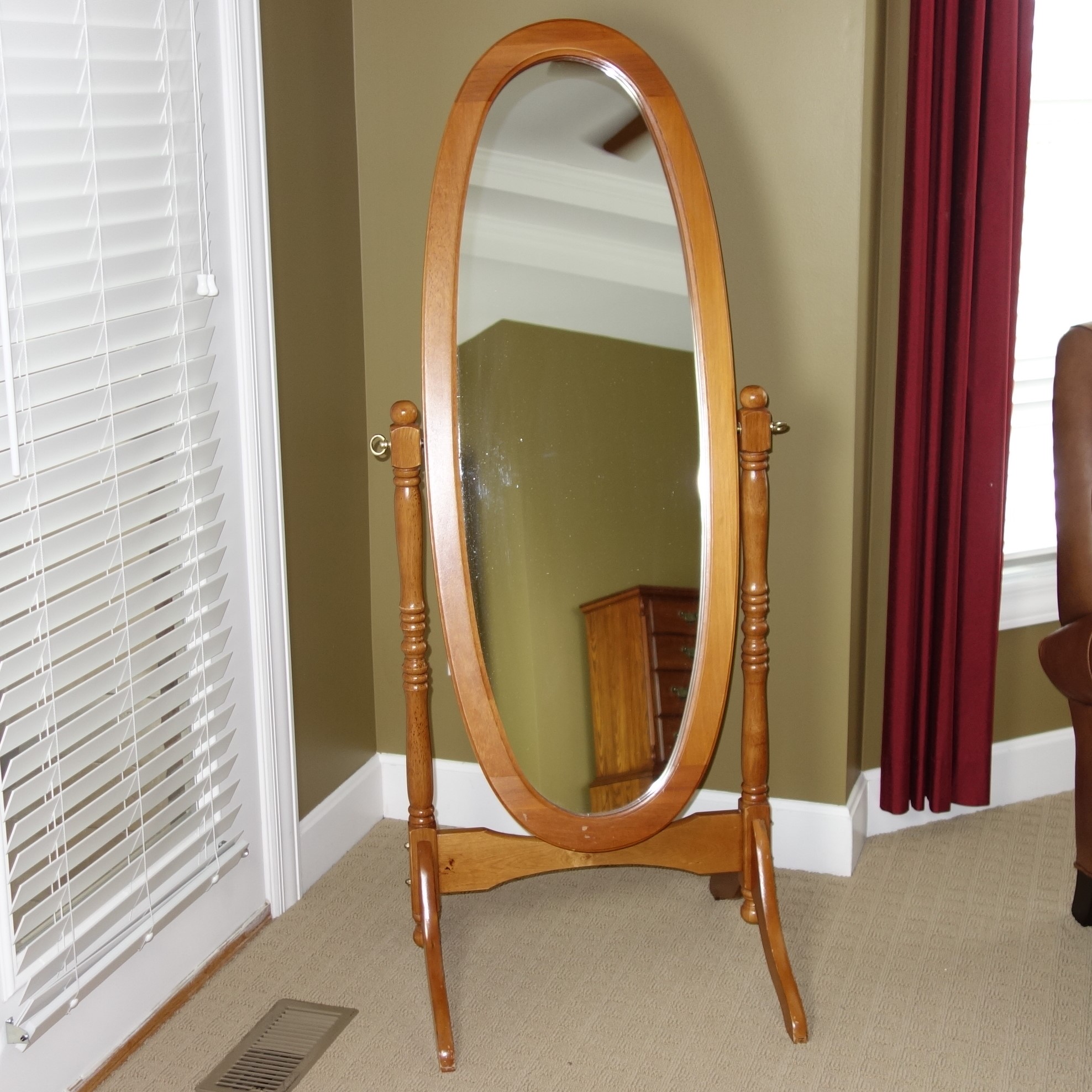 Contemporary Cheval Floor Mirror