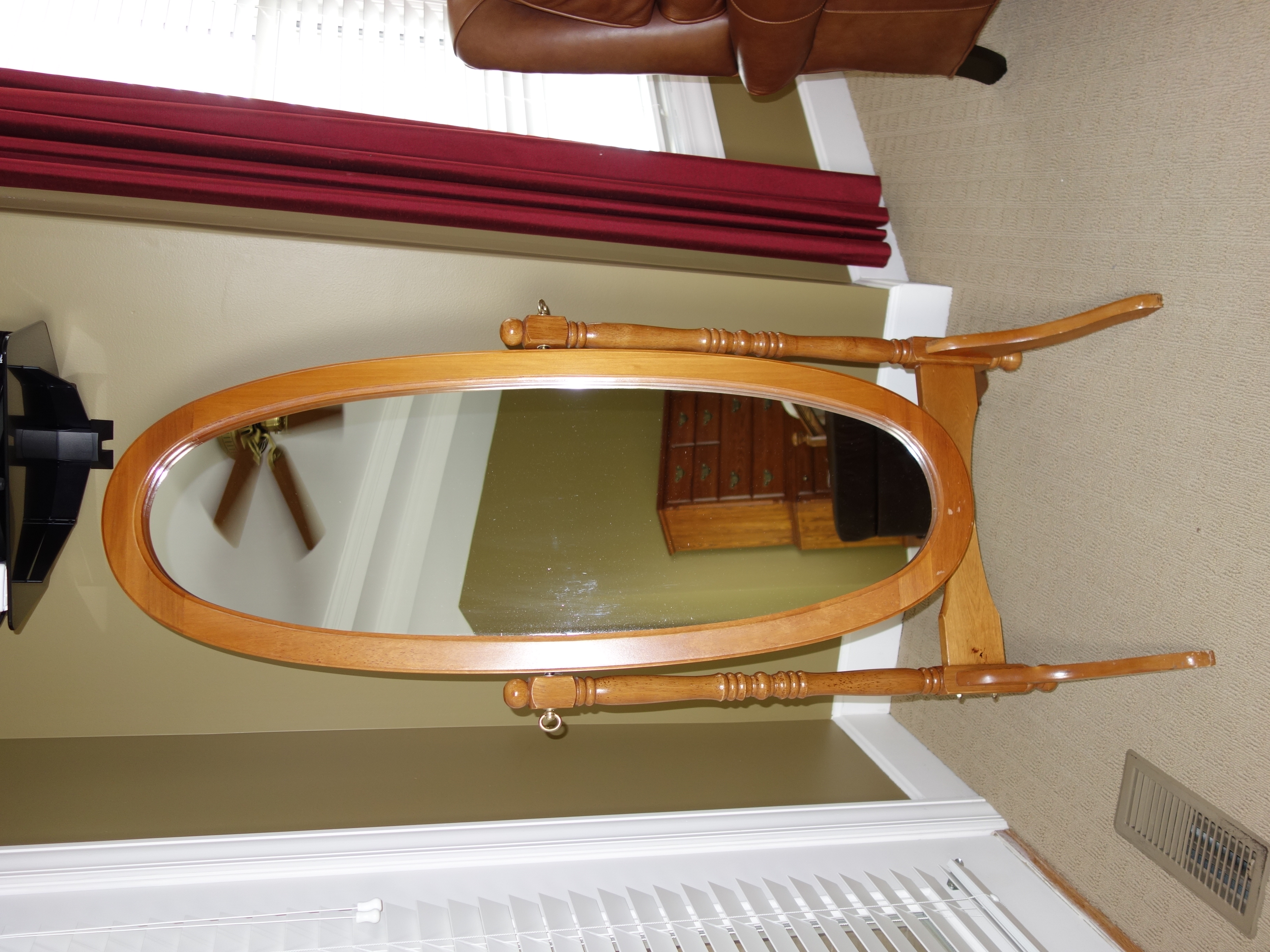 Contemporary Cheval Floor Mirror