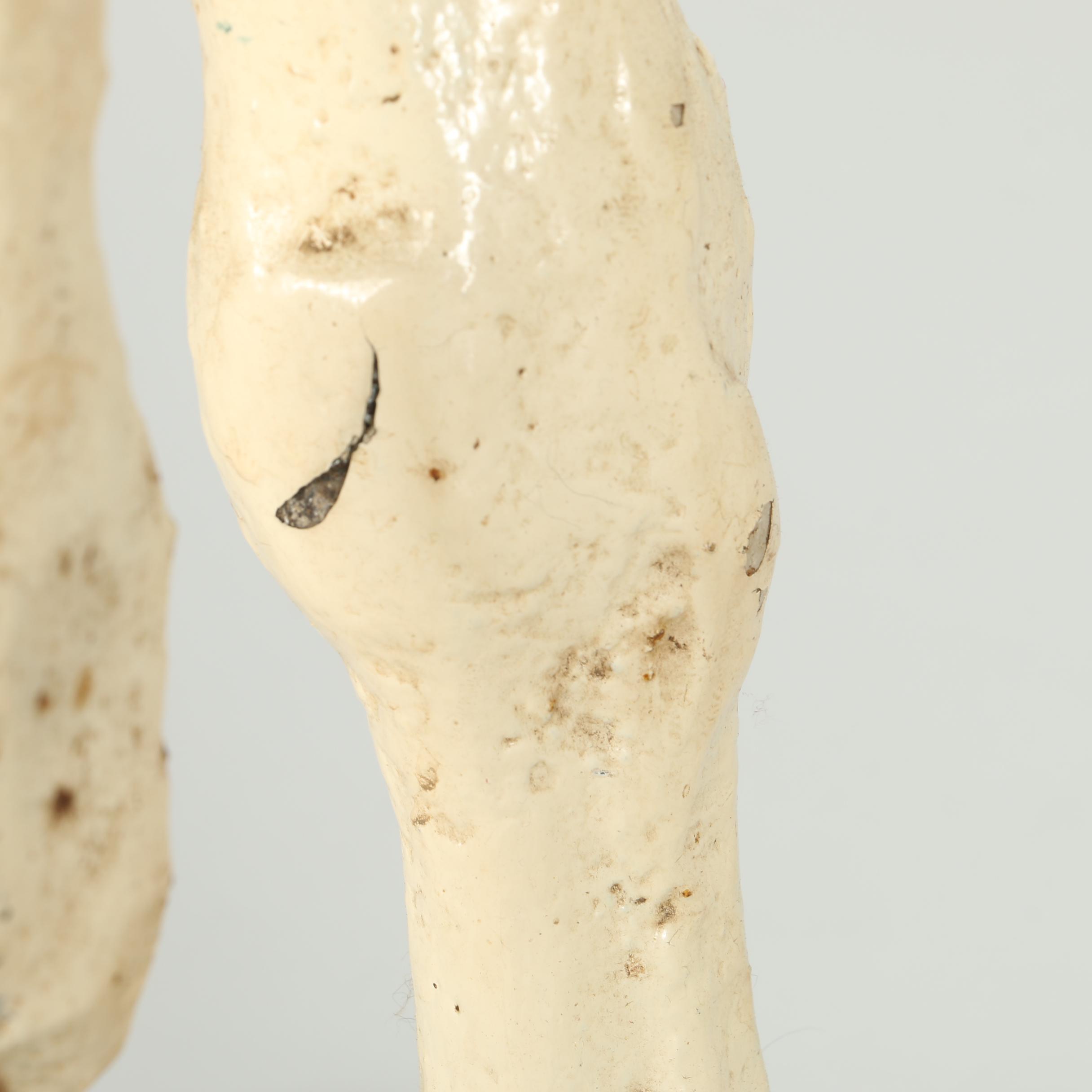 Antique Mangle's Painted Cast Iron Carousel Horse