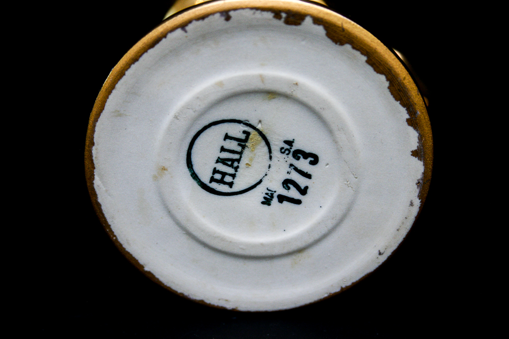 Hall Gilt Finish Irish Coffee Mugs