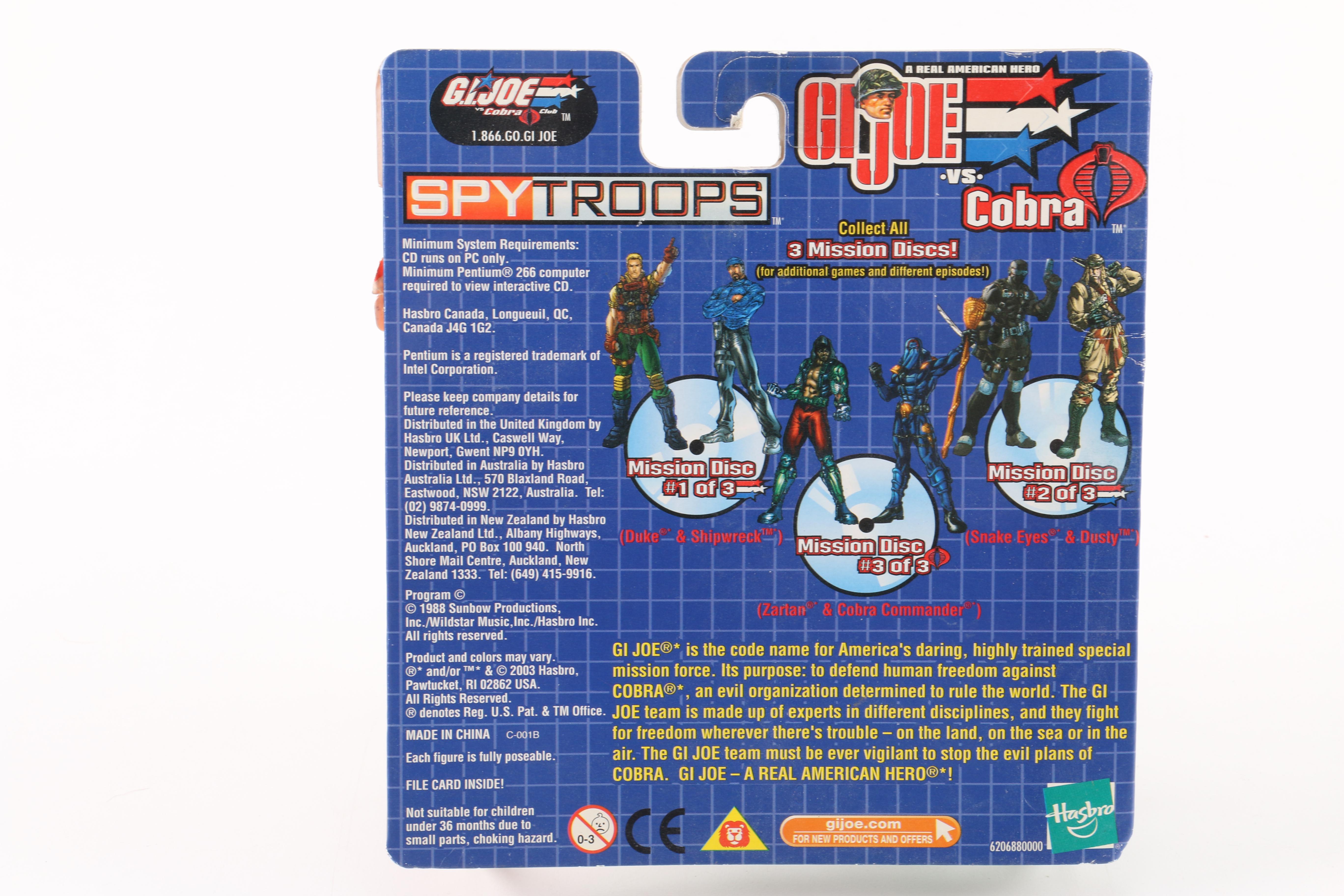 Collection of Hasbro G.I. Joe Action Figures