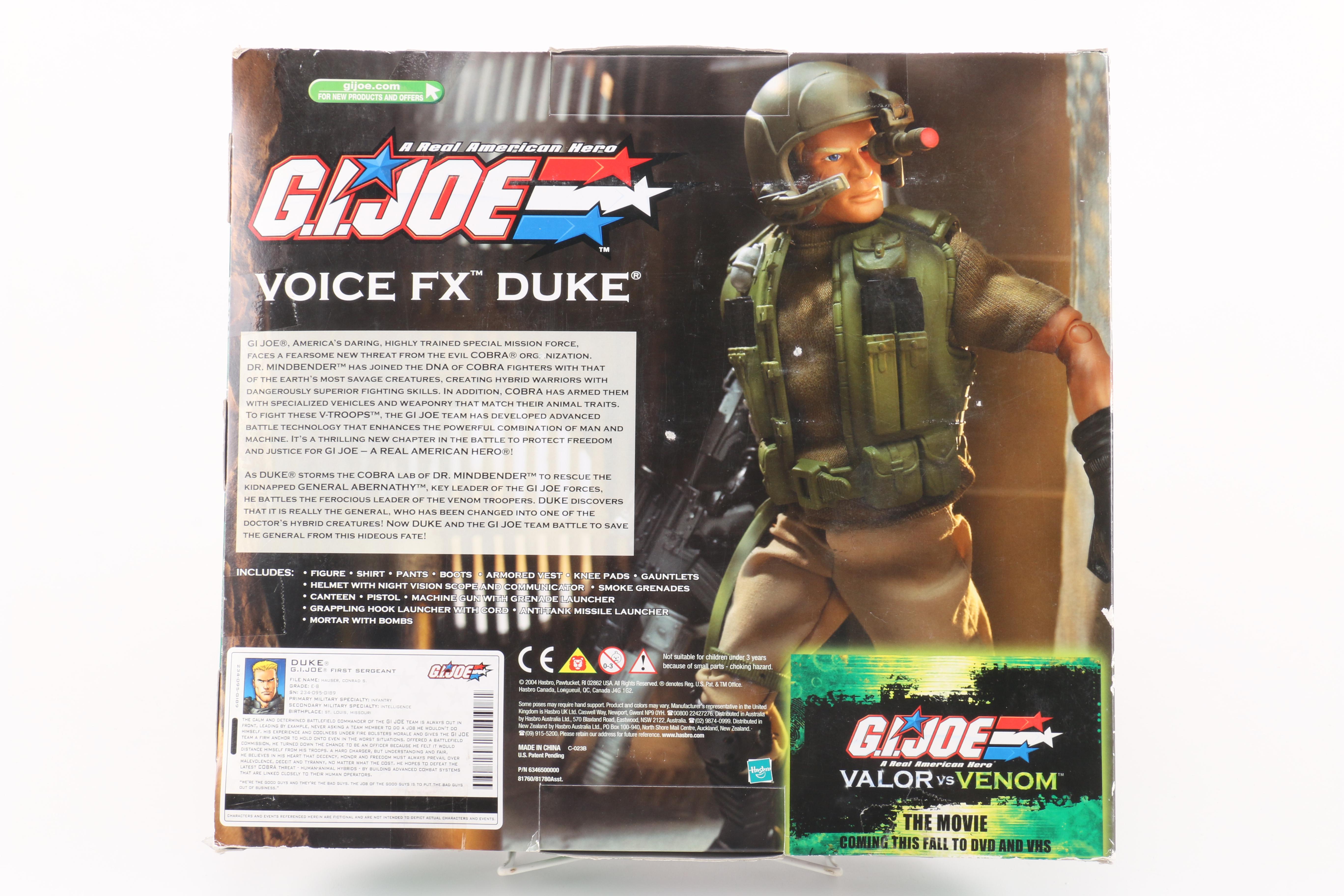 Collection of Hasbro G.I. Joe Action Figures