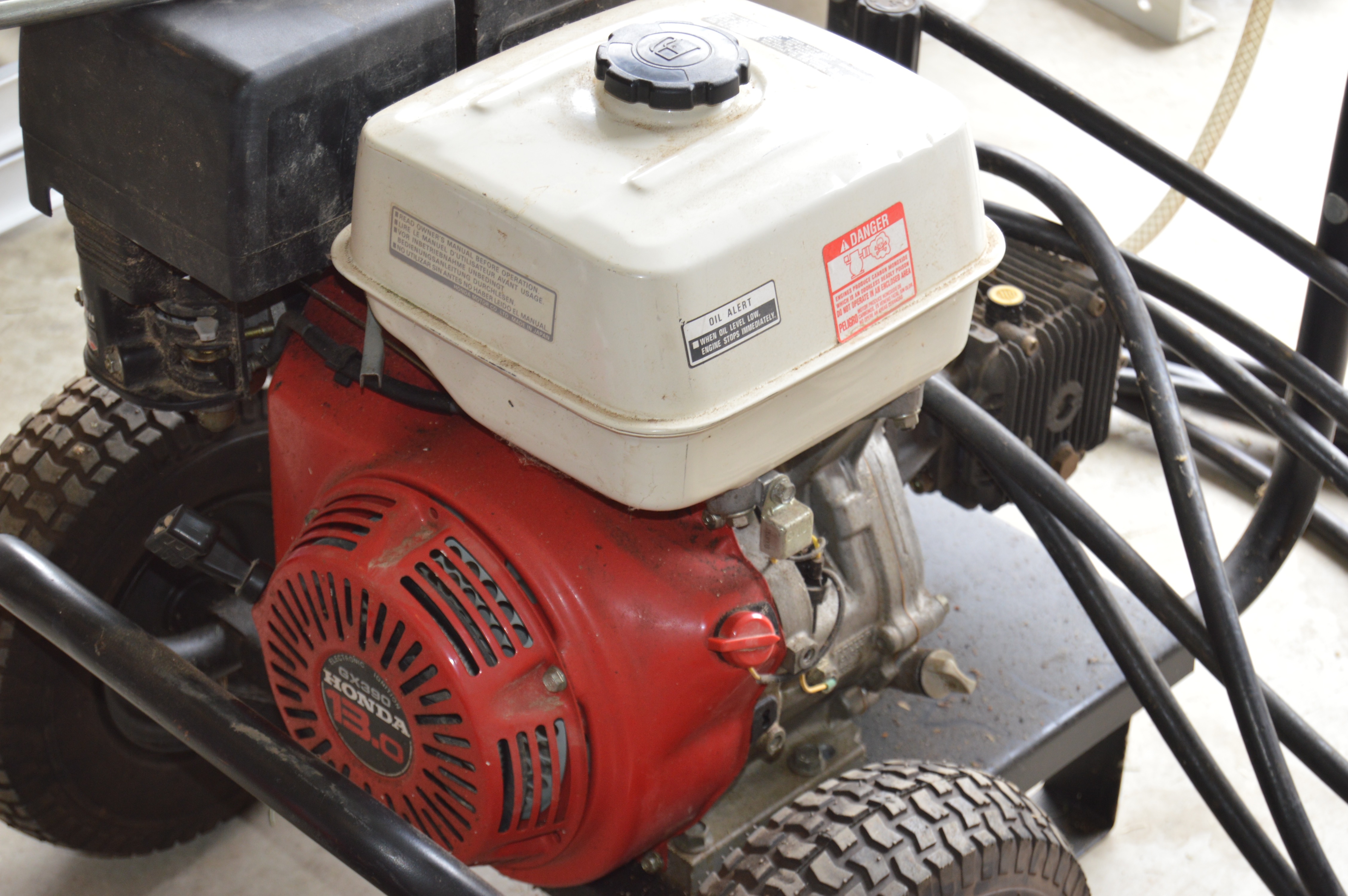 Honda "Excell" 3500 PSI Pressure Washer and Hose