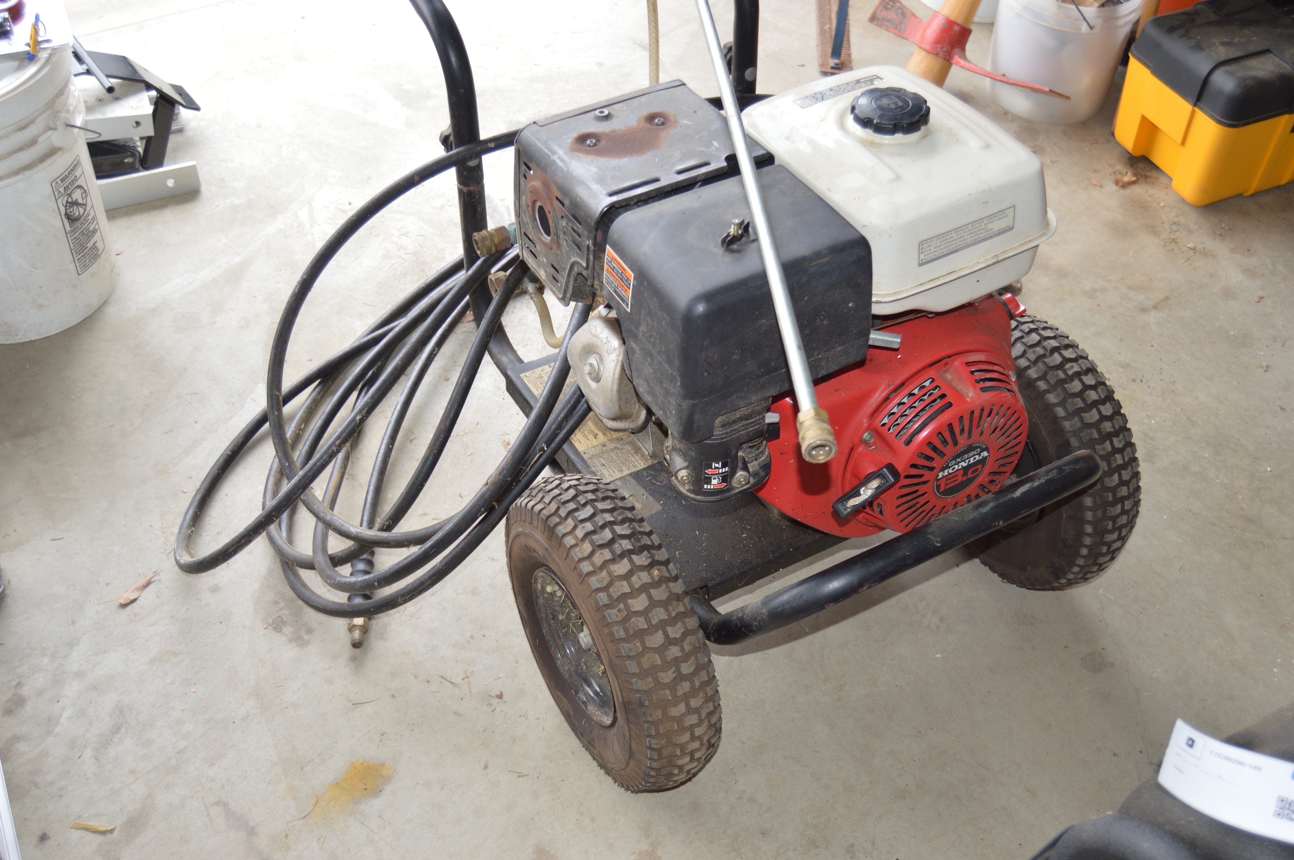 Honda "Excell" 3500 PSI Pressure Washer and Hose