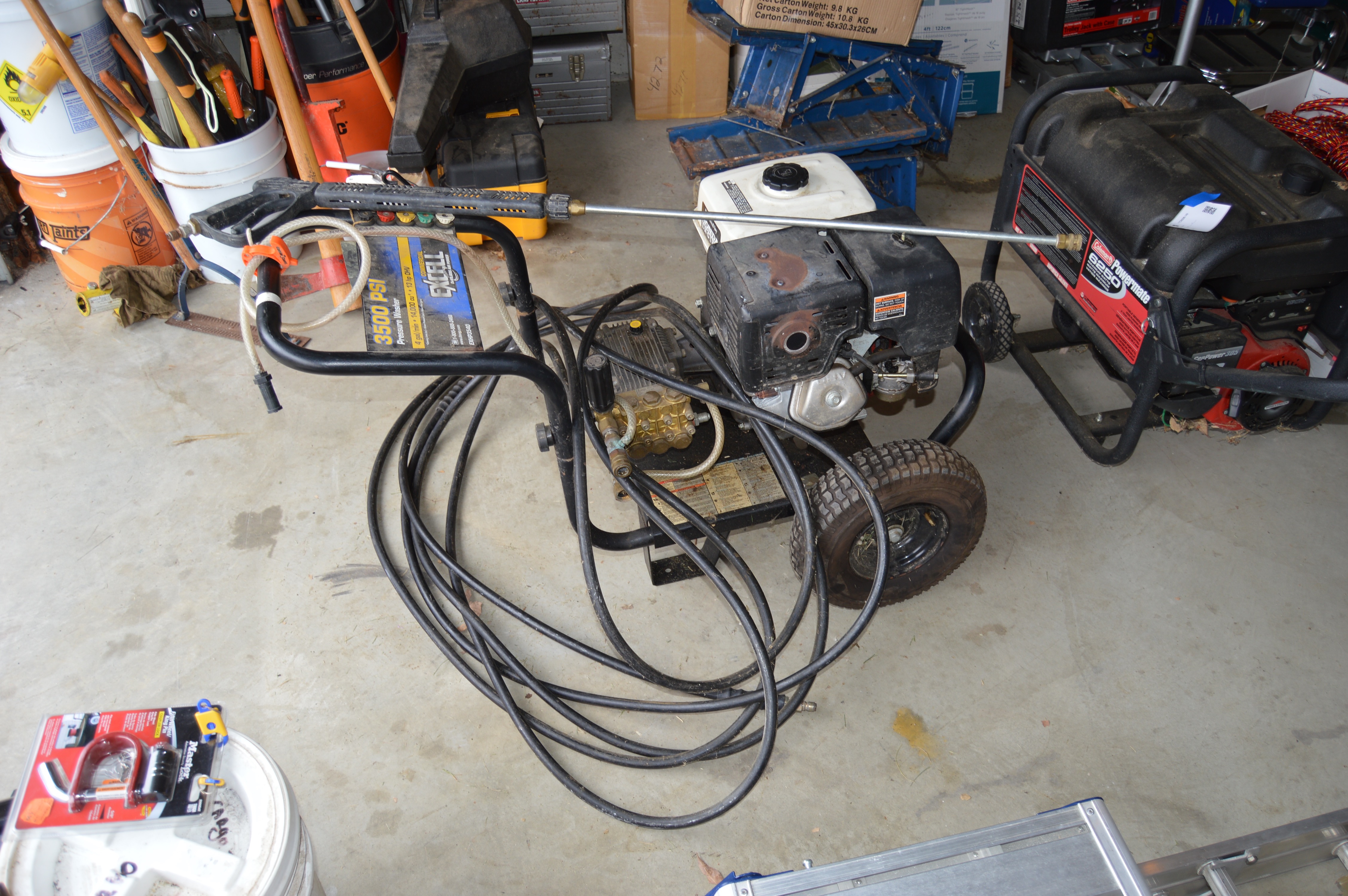 Honda "Excell" 3500 PSI Pressure Washer and Hose