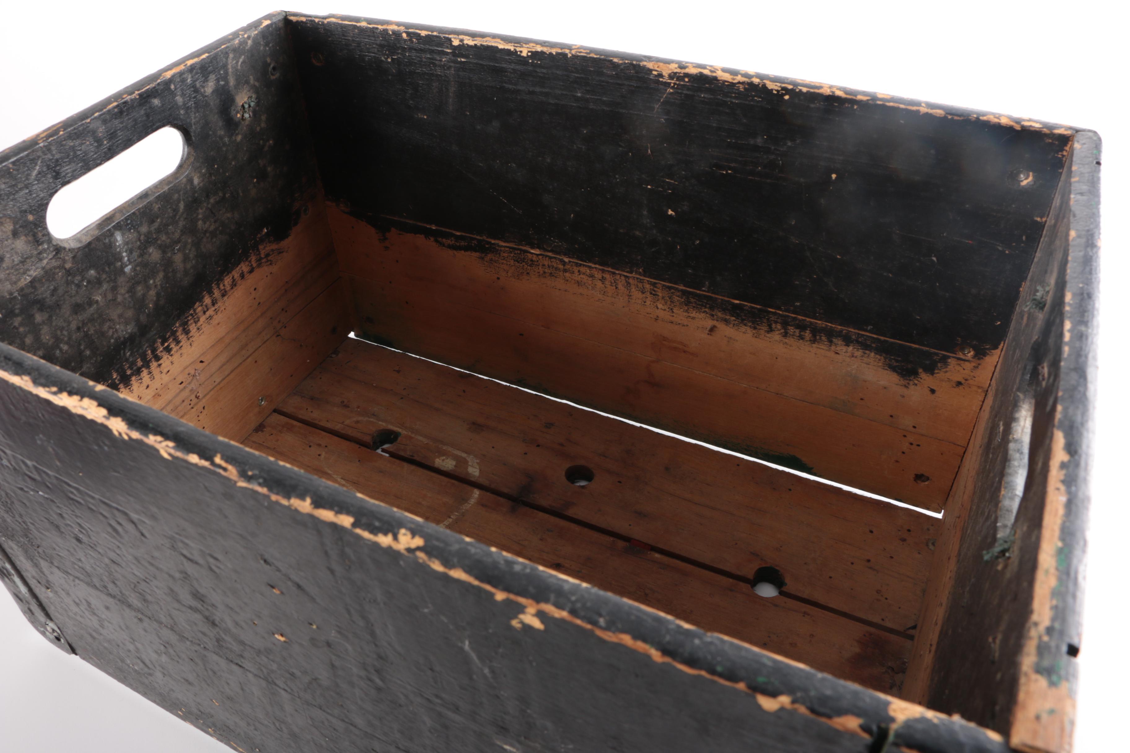 Early to Mid Century Wood Advertising Crates