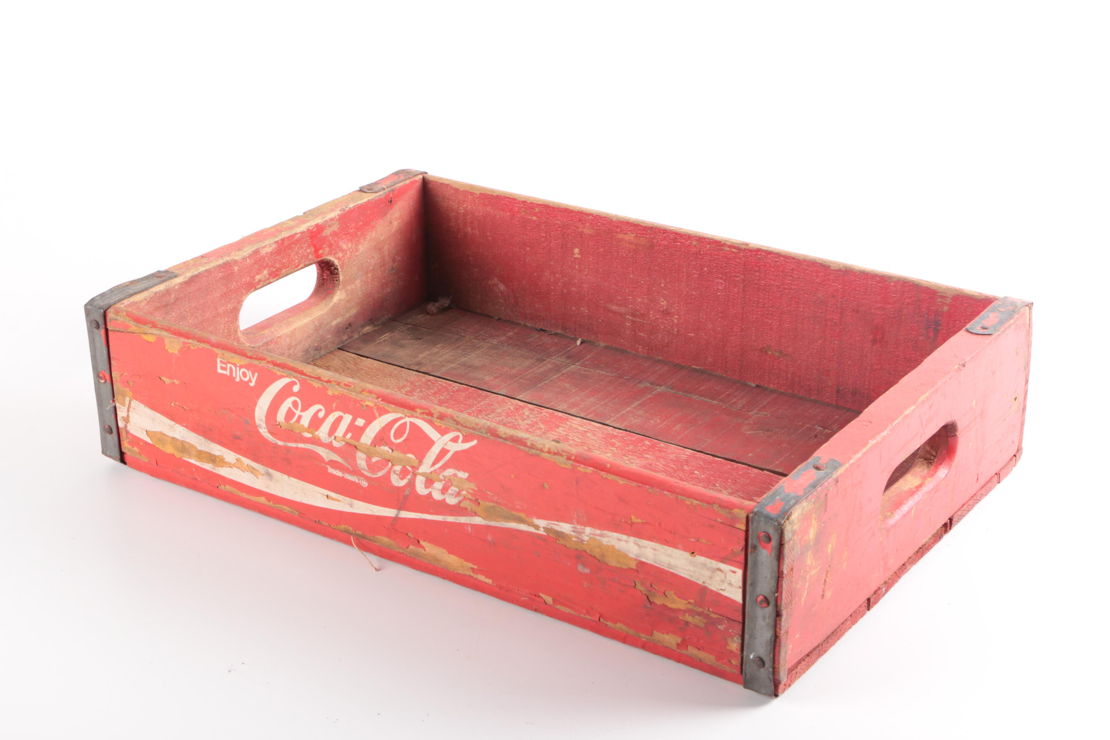 Early to Mid Century Wood Advertising Crates