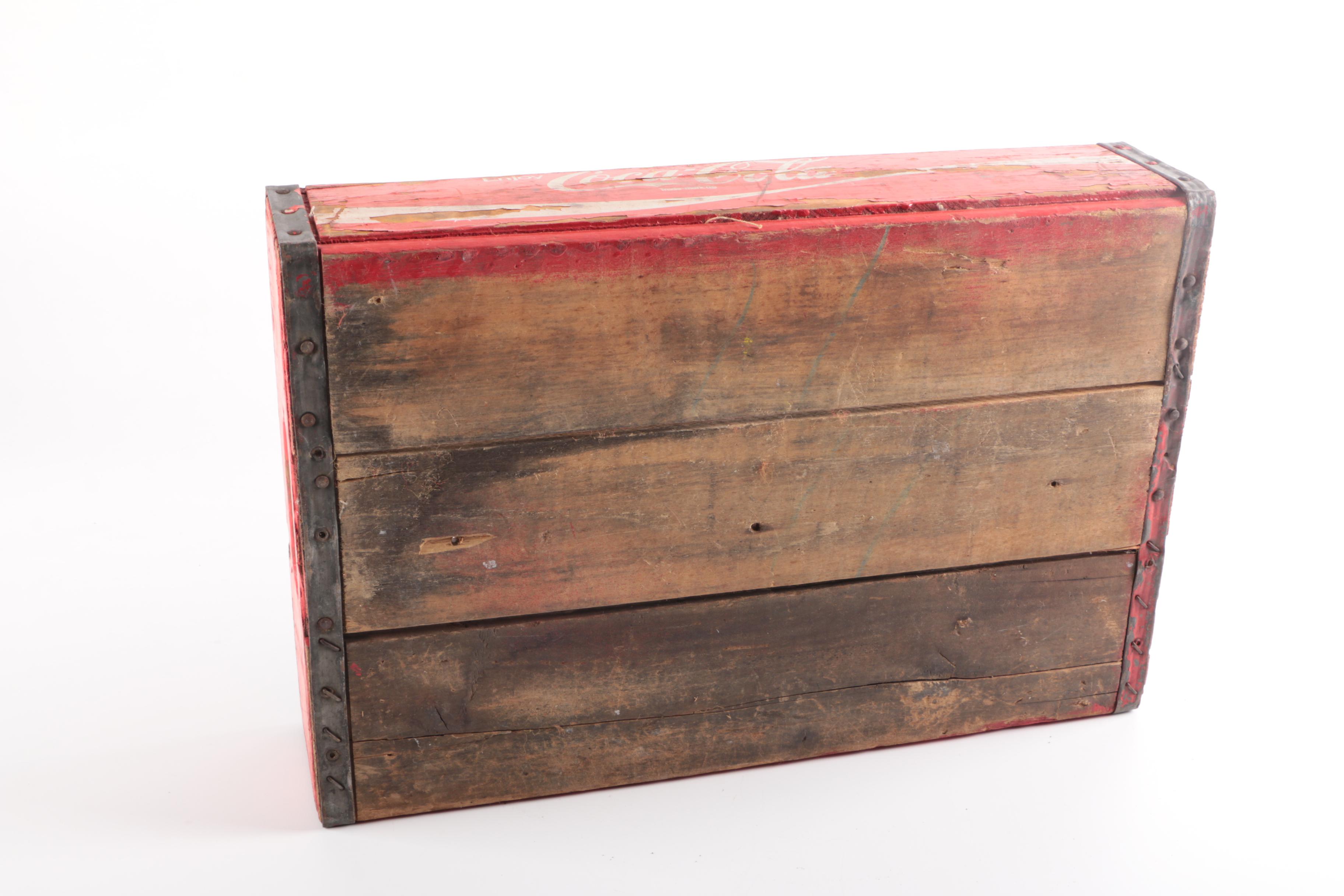 Early to Mid Century Wood Advertising Crates