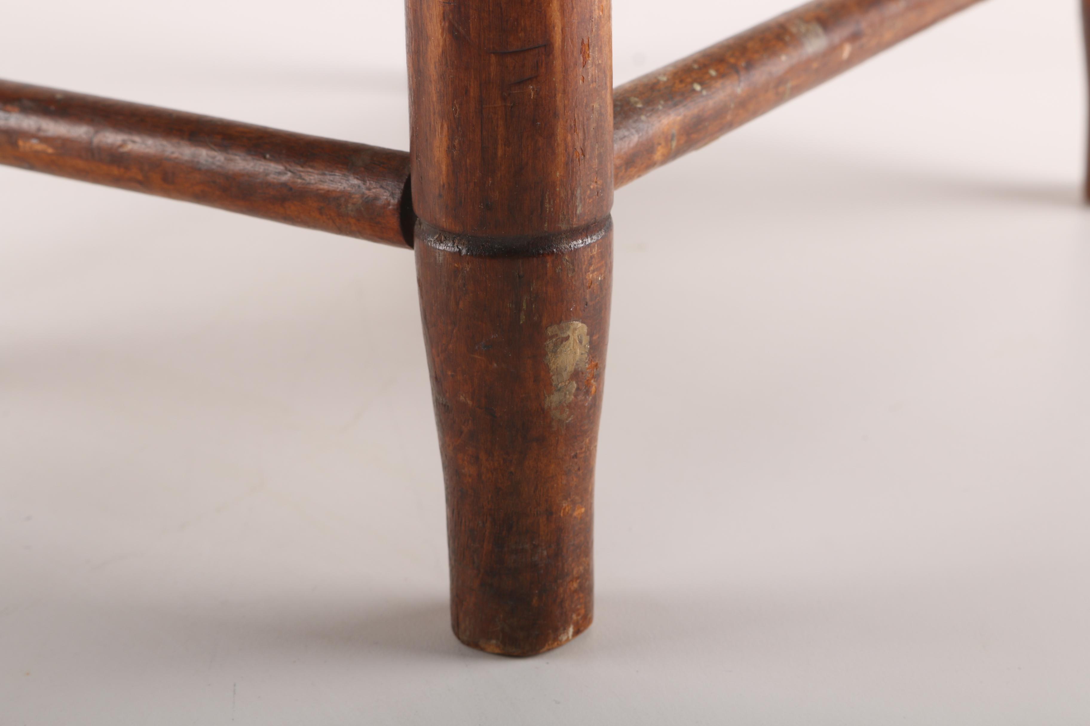 Woven Rush Footstool