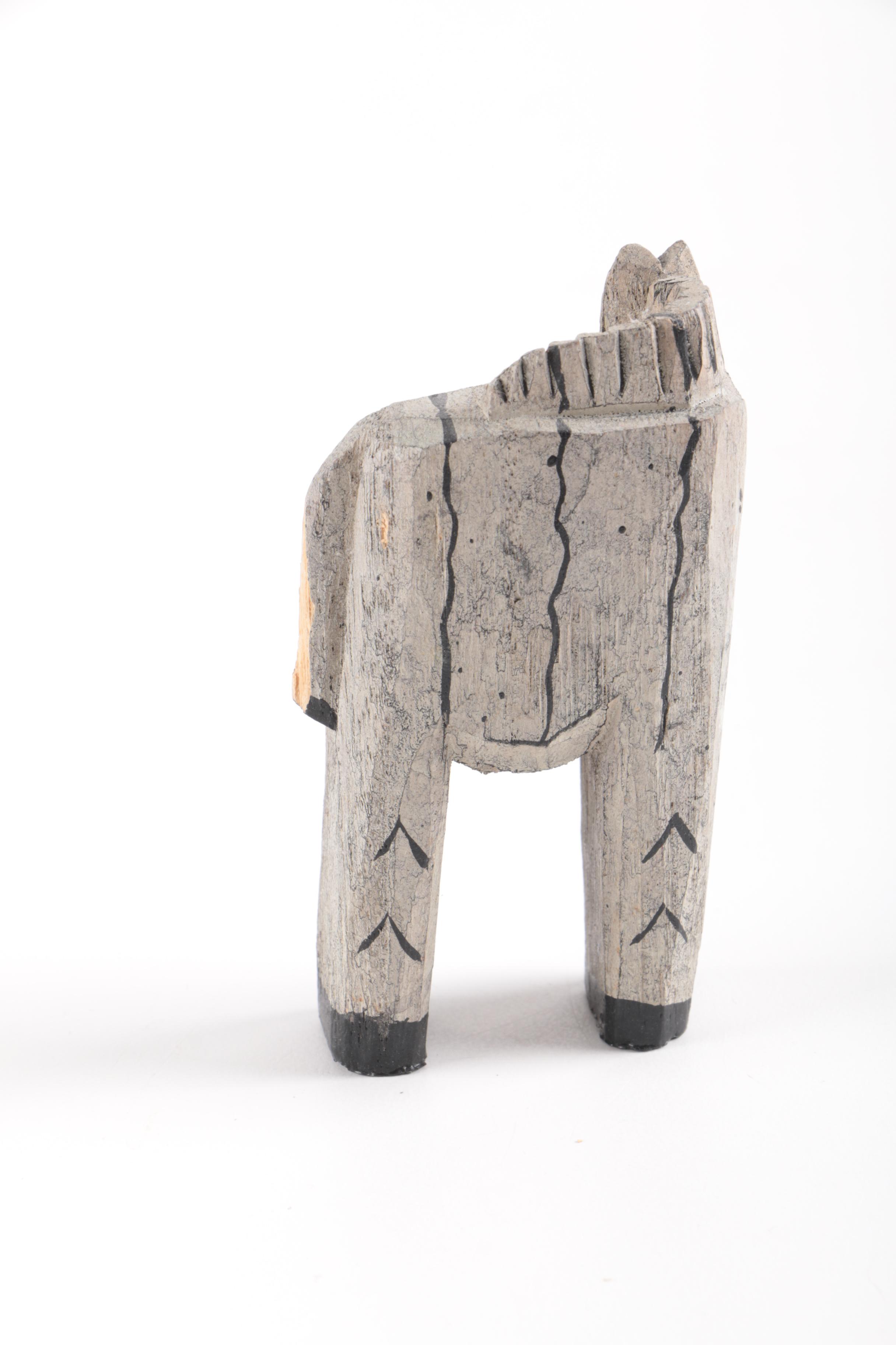 Hand-Carved Wooden Animals