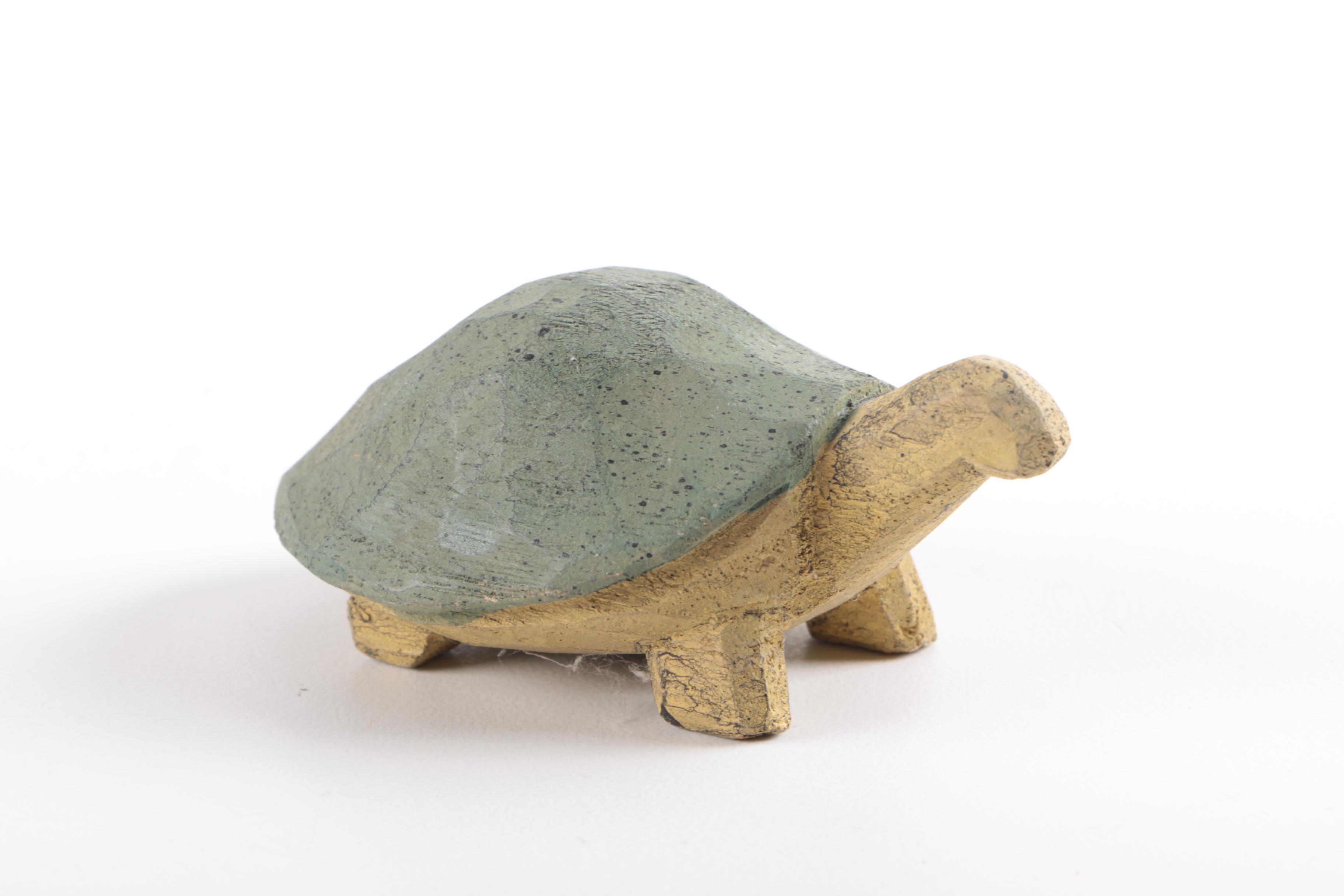 Hand-Carved Wooden Animals