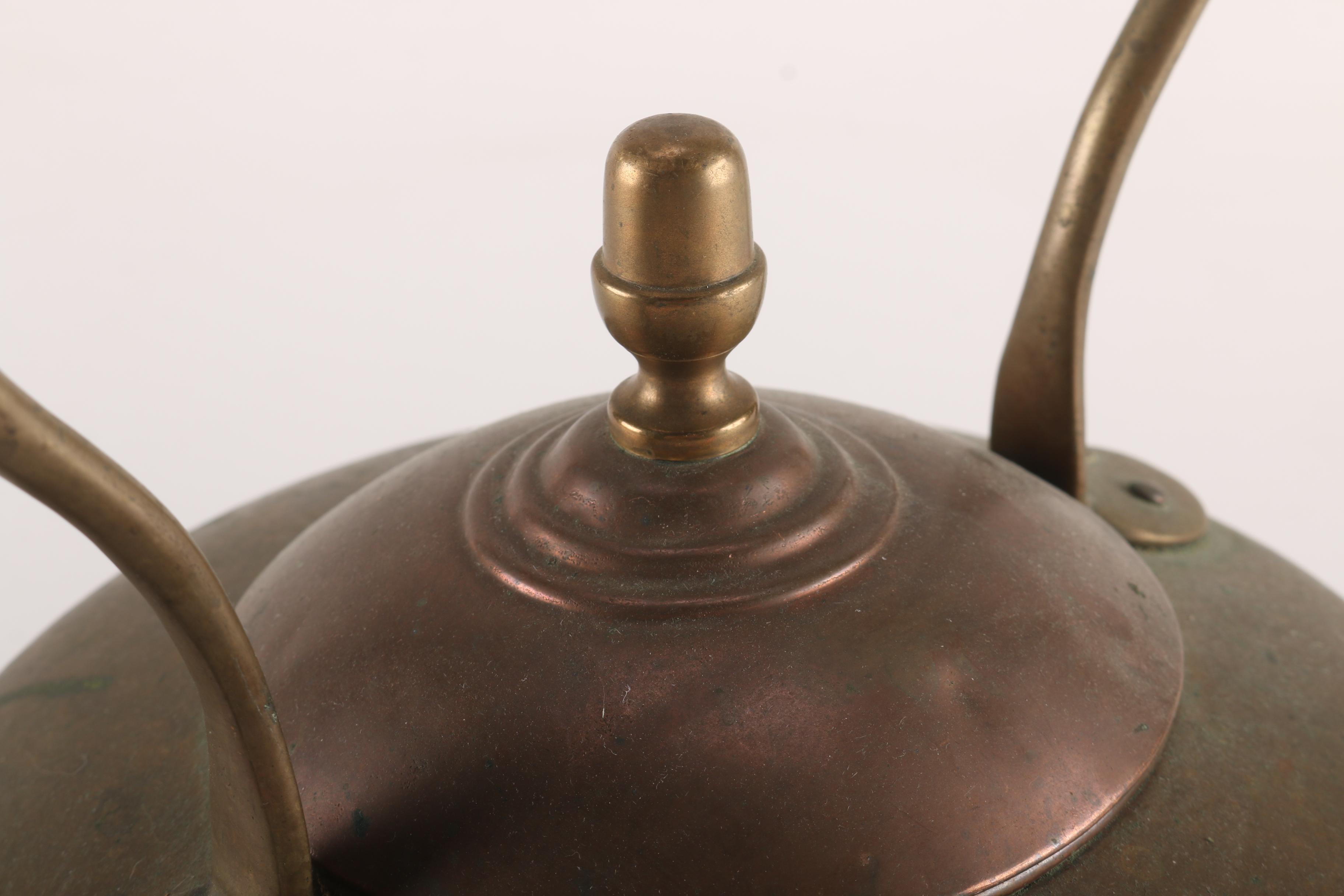Antique Copper Alloy Teapot