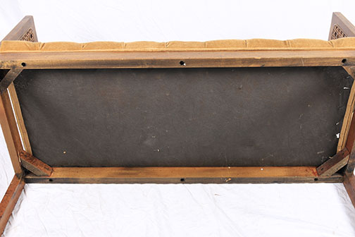 Vintage Cane Back Bench