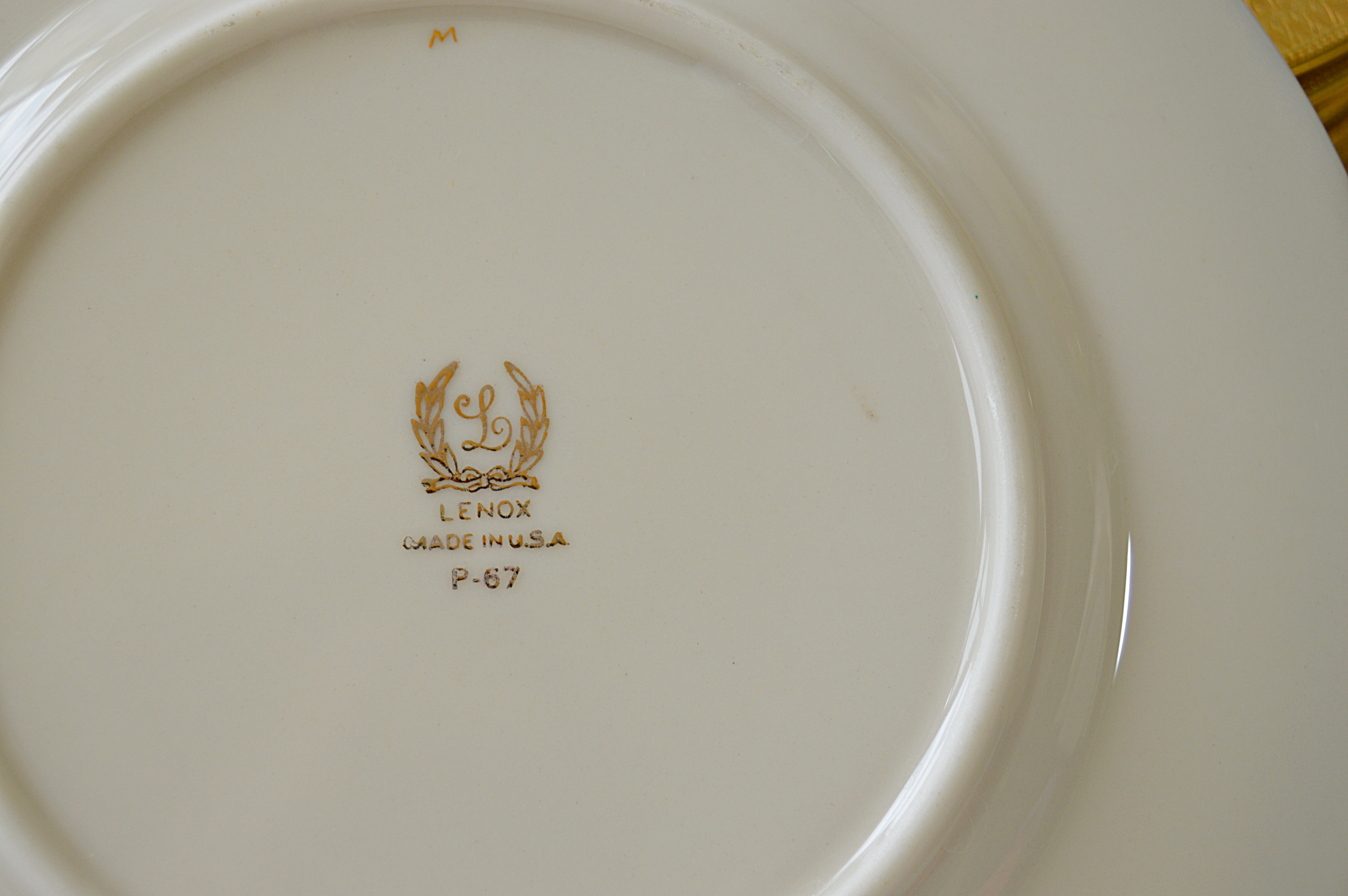 Lenox "Lowell", "Mansfield" China with Mintons