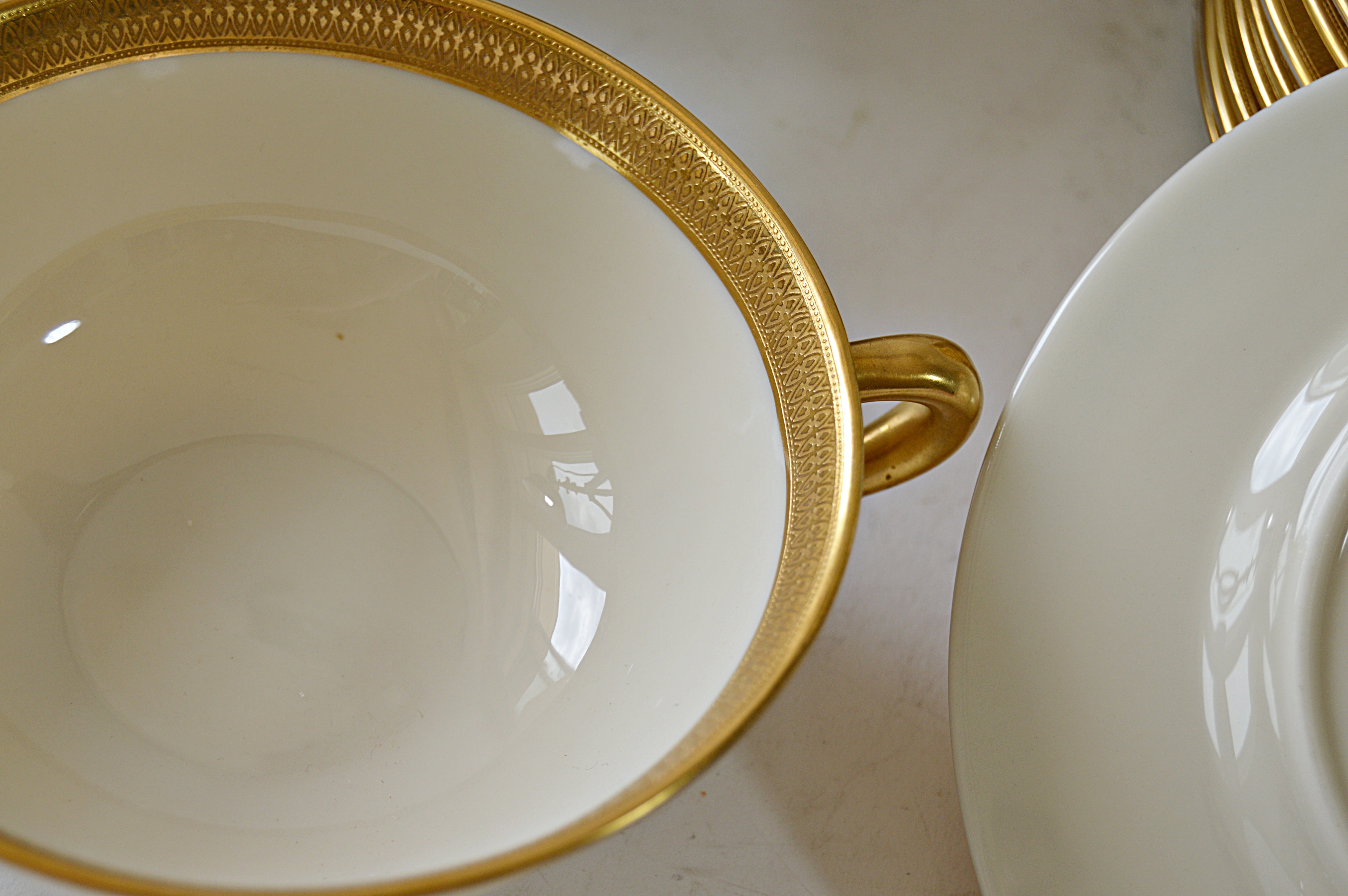 Lenox "Lowell", "Mansfield" China with Mintons