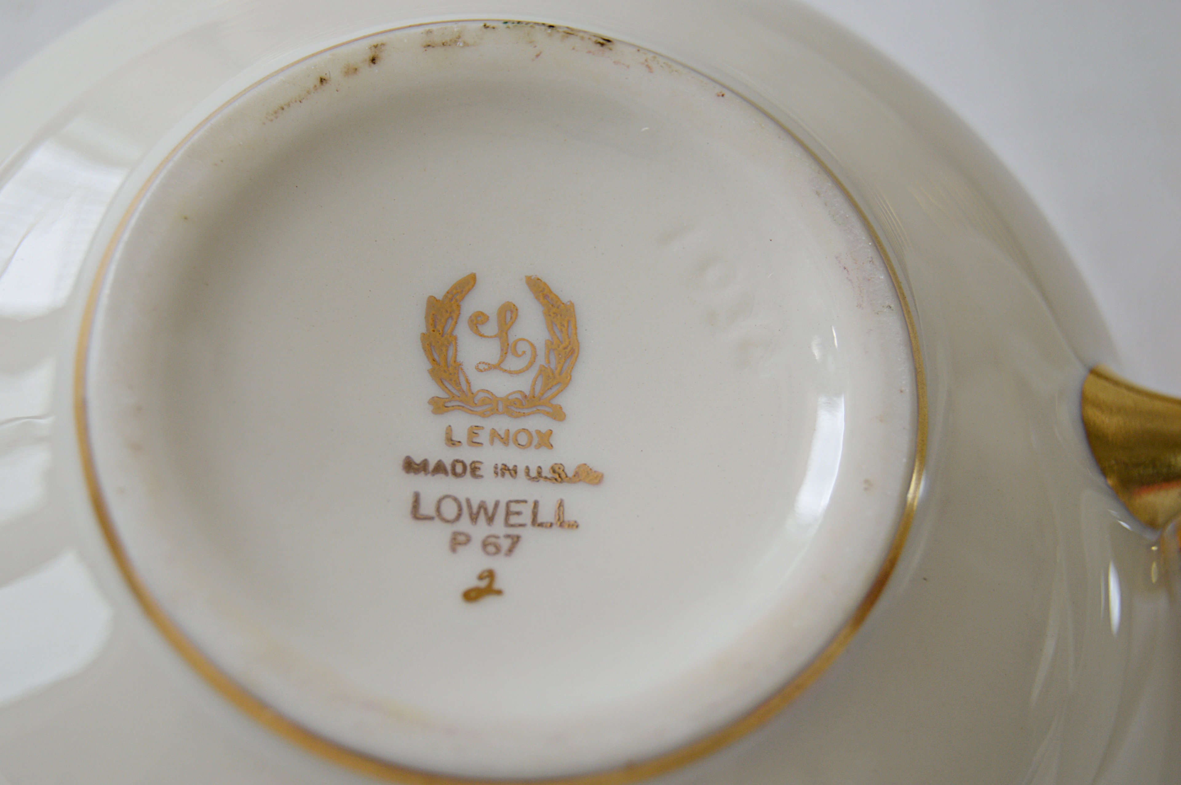 Lenox "Lowell", "Mansfield" China with Mintons