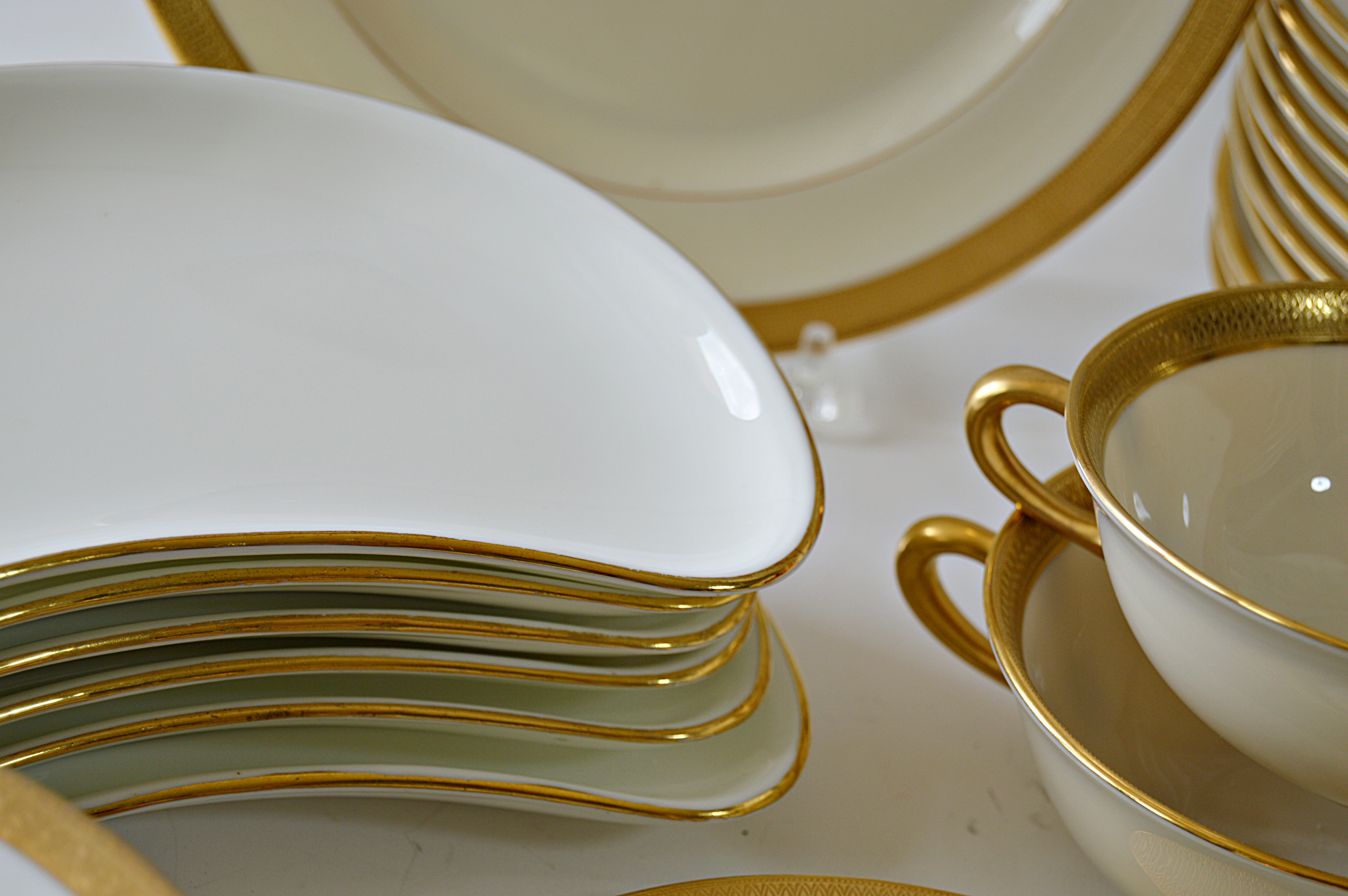 Lenox "Lowell", "Mansfield" China with Mintons