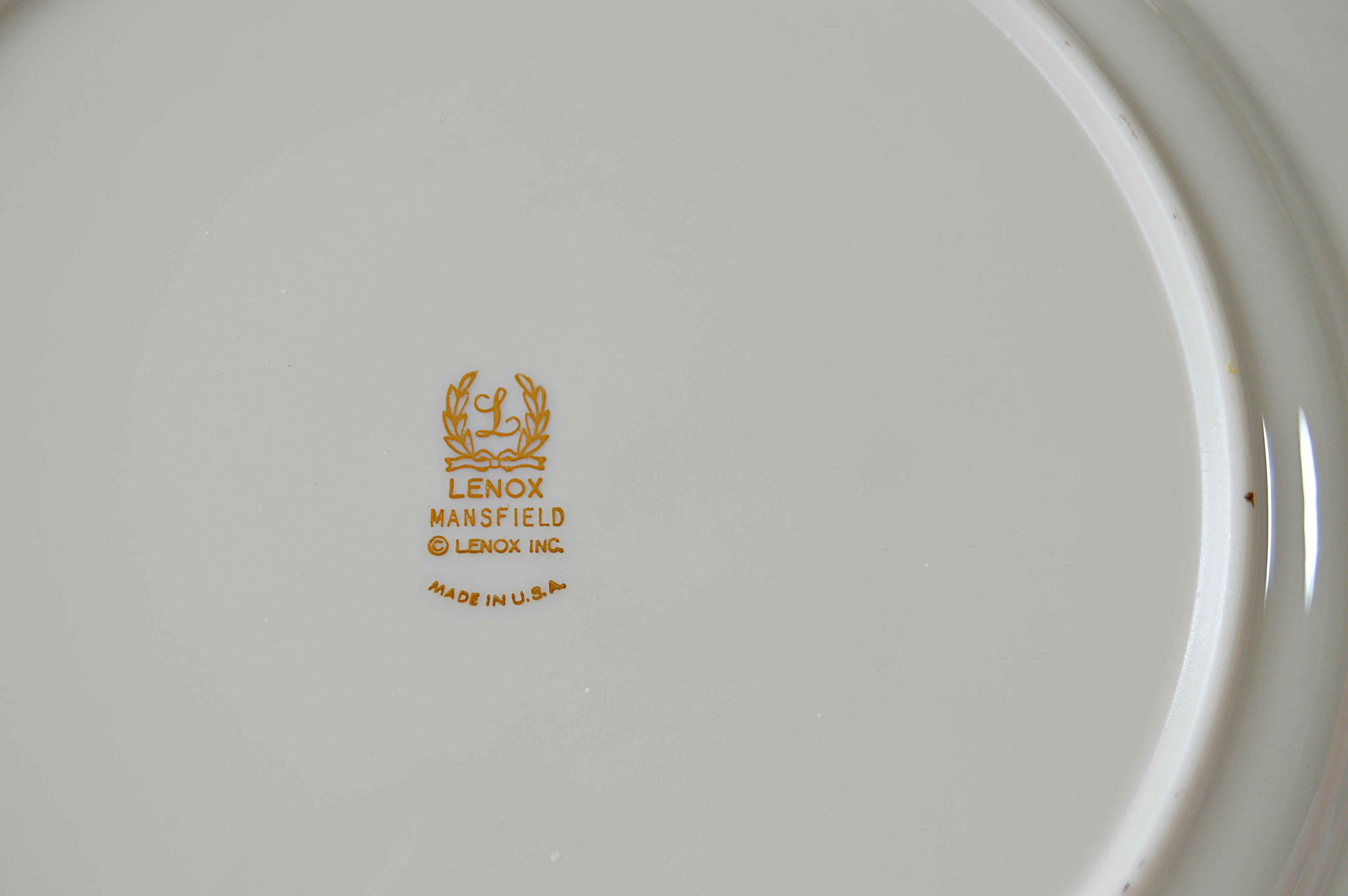 Lenox "Lowell", "Mansfield" China with Mintons