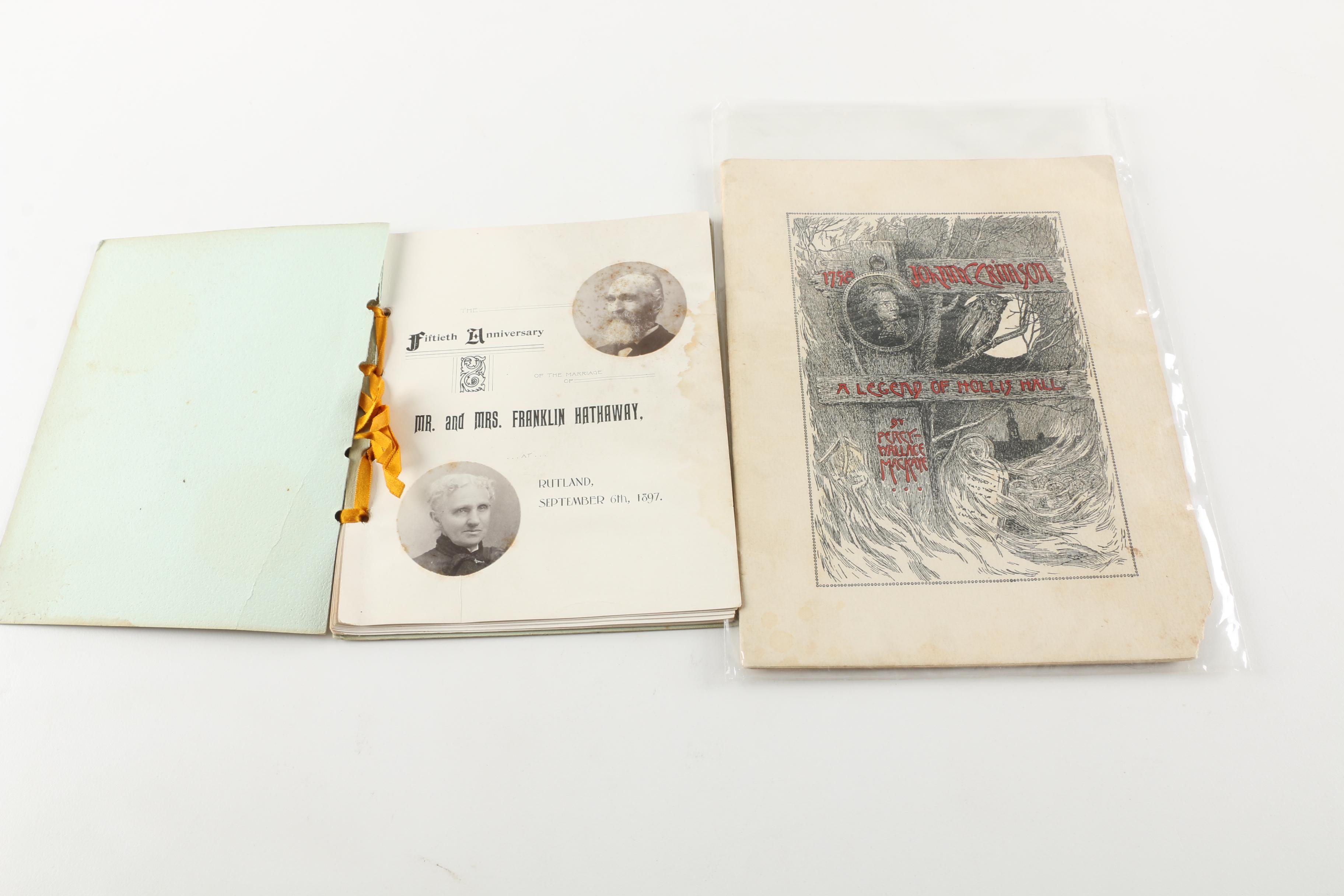 Collection of Vintage Paper Ephemera