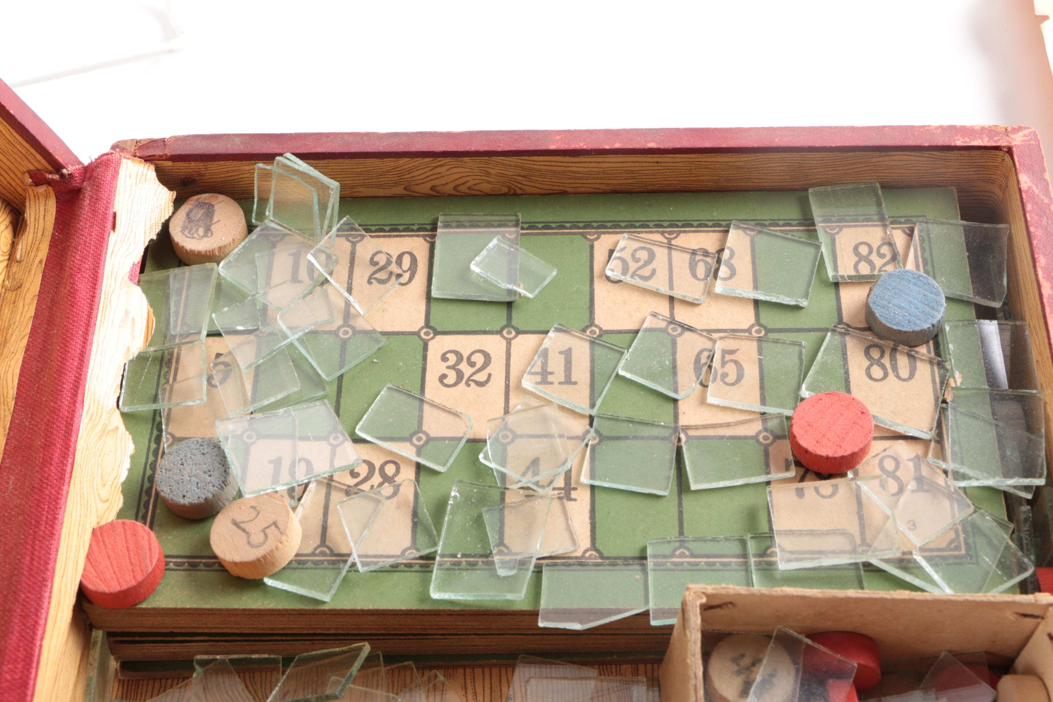 Vintage Lotto Board Game