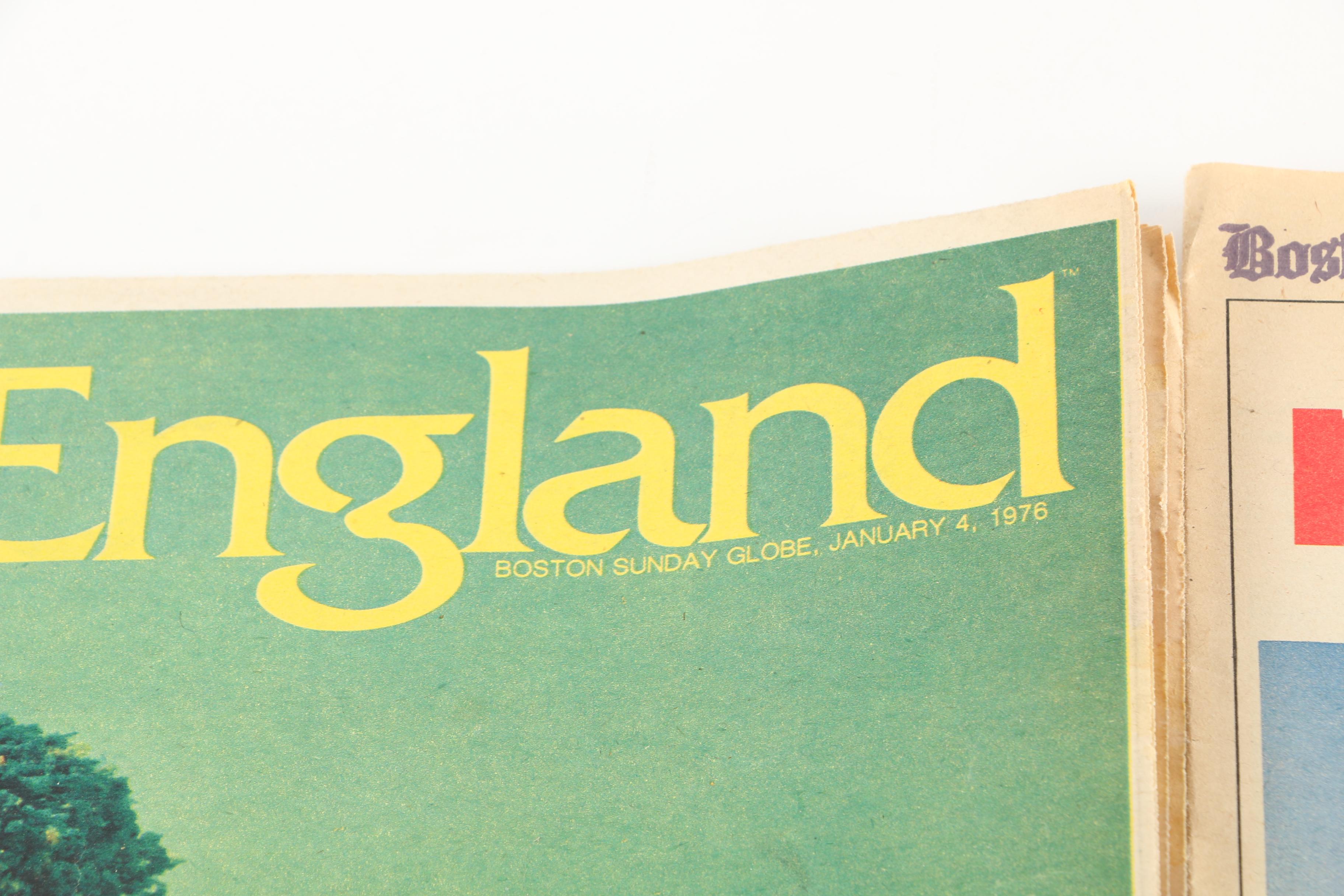 Collection of Vintage Maps and Newspapers