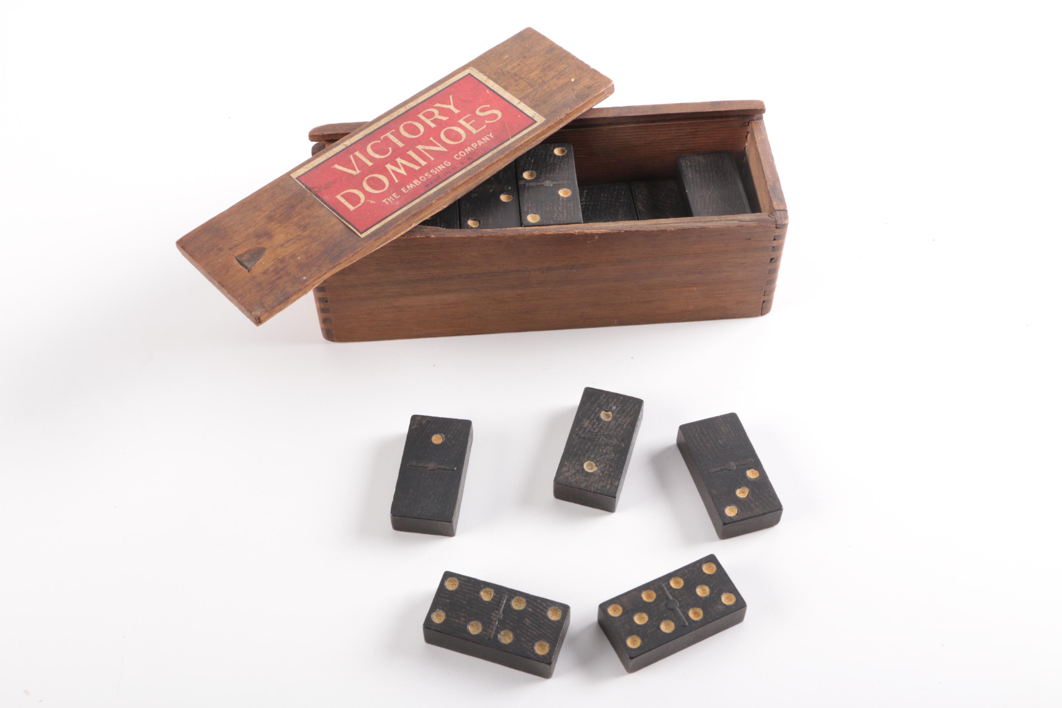 Victory Dominoes Set