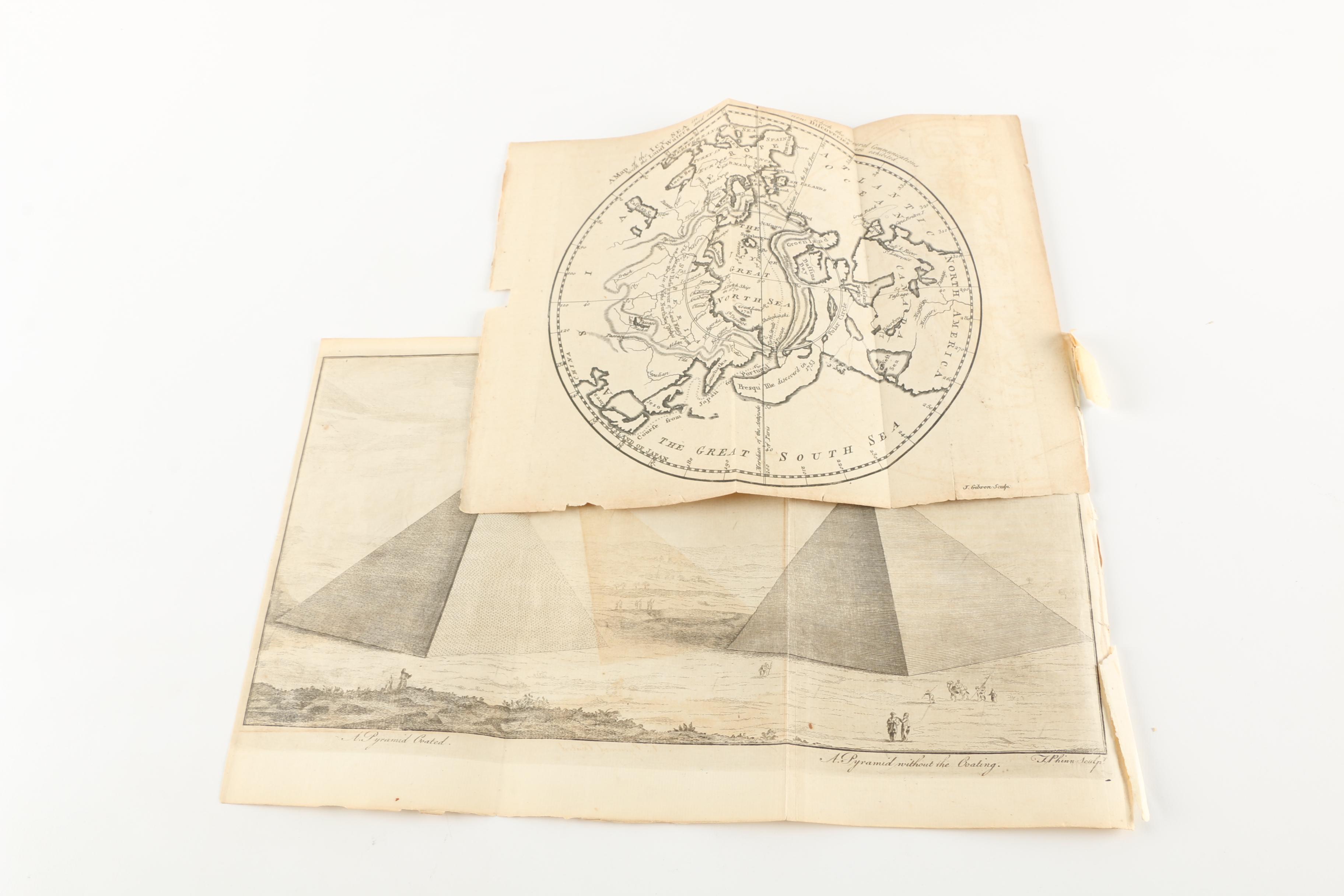 Collection of Vintage Maps and Newspapers