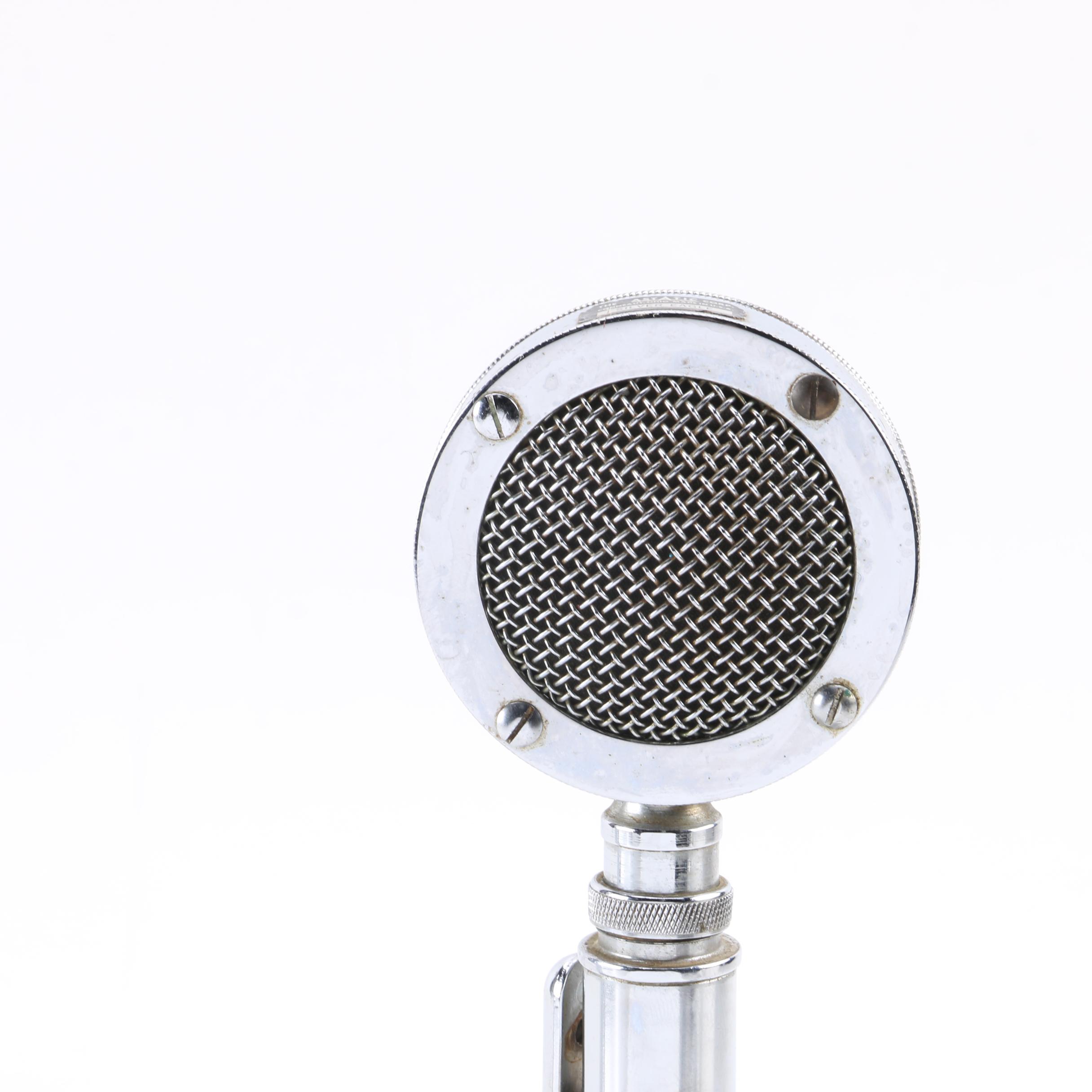 Vintage Astatic D-104 Silver Eagle Microphones