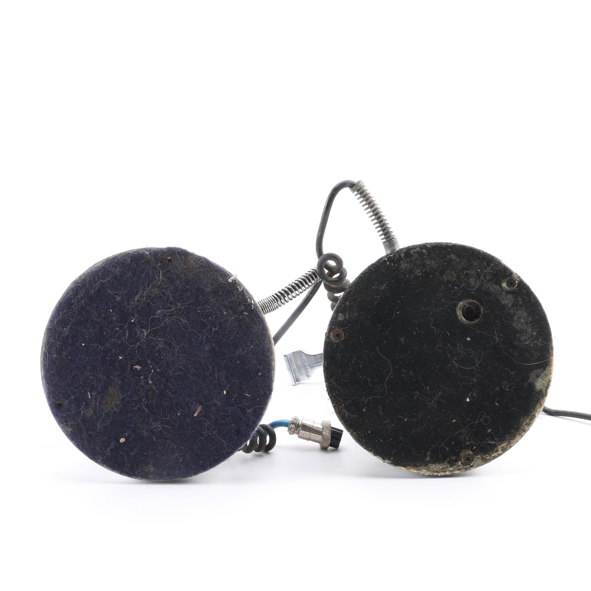 Vintage Astatic D-104 Silver Eagle Microphones