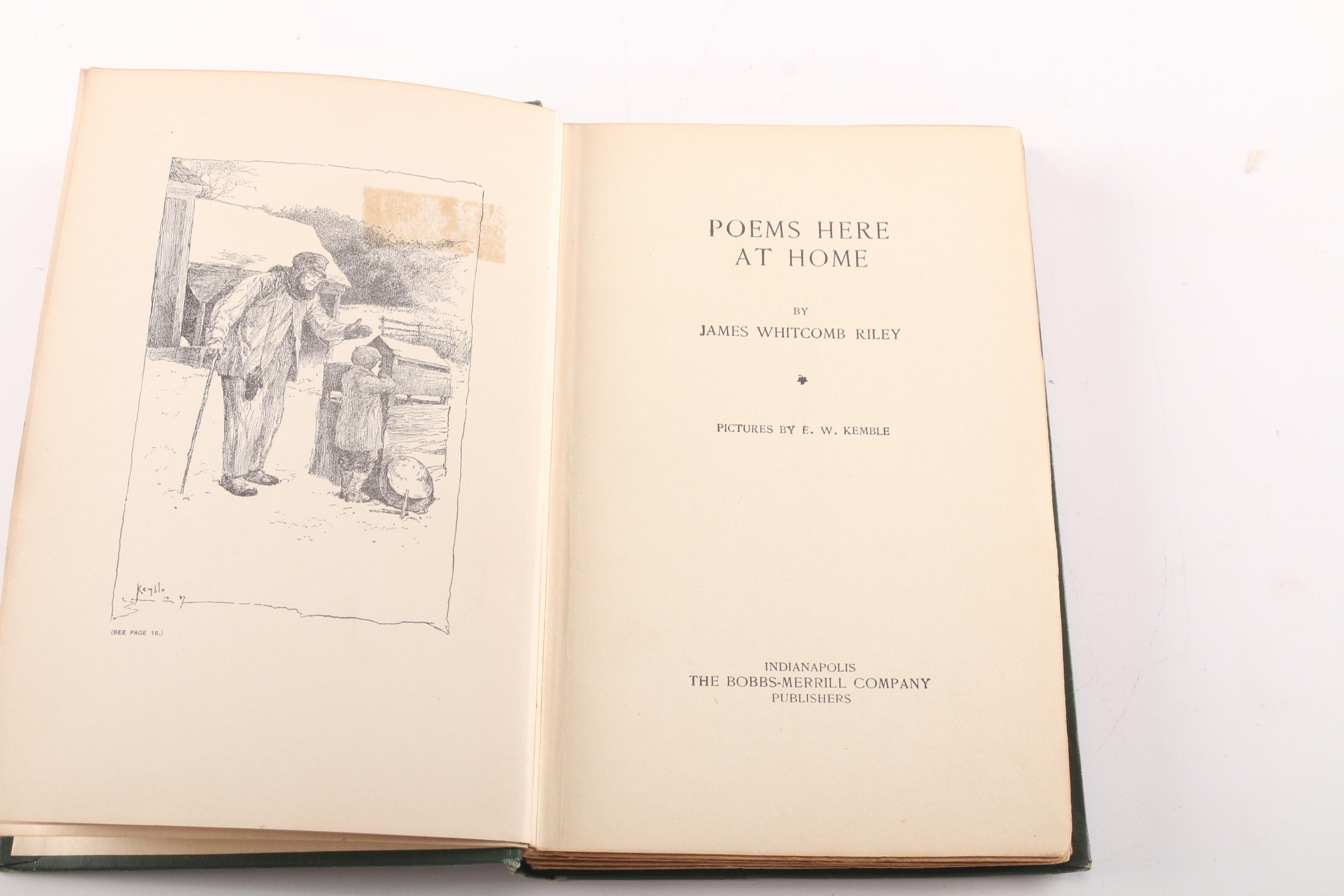 1893 Poetry Books