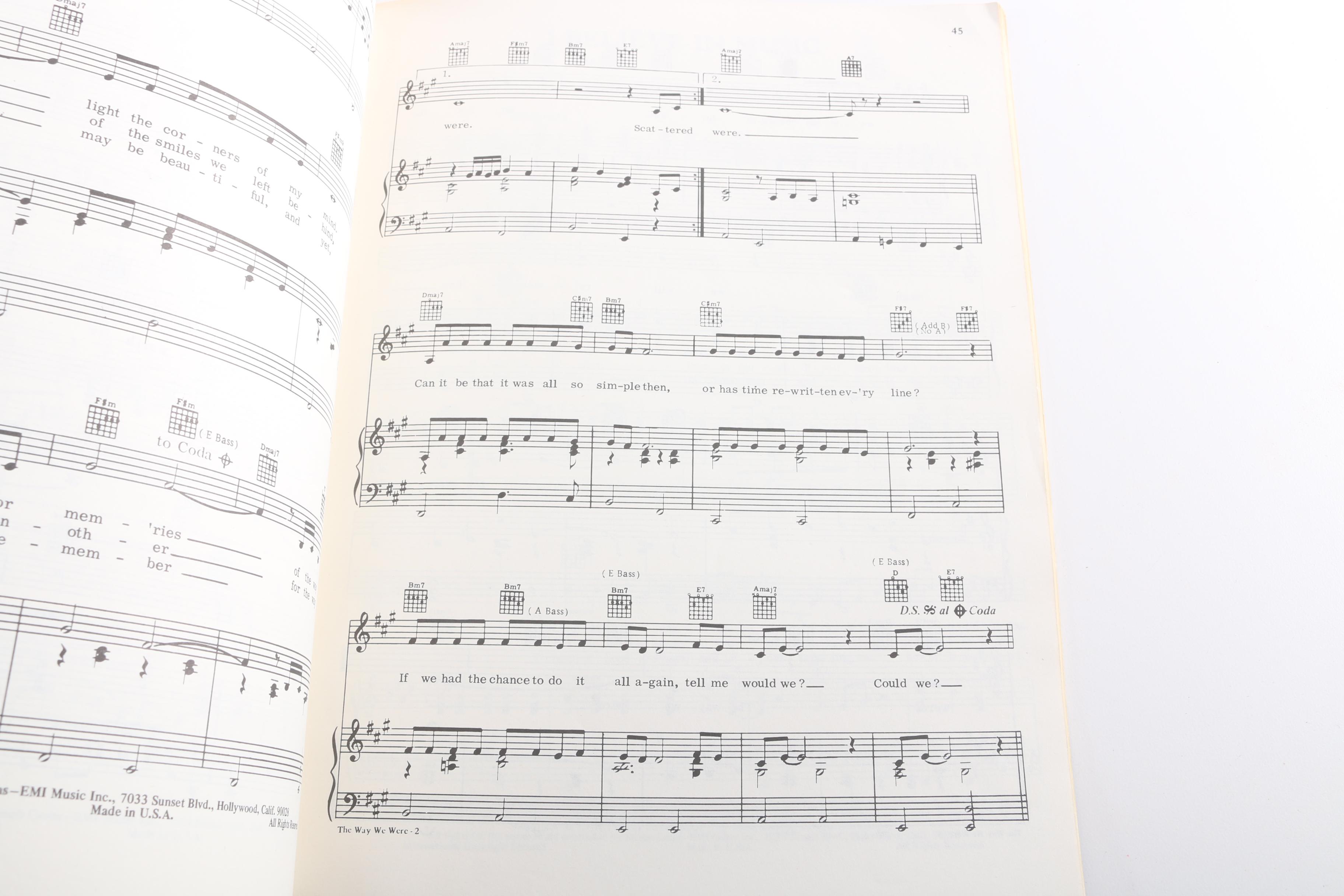 "Star Wars" Soundtrack LP and Songbook