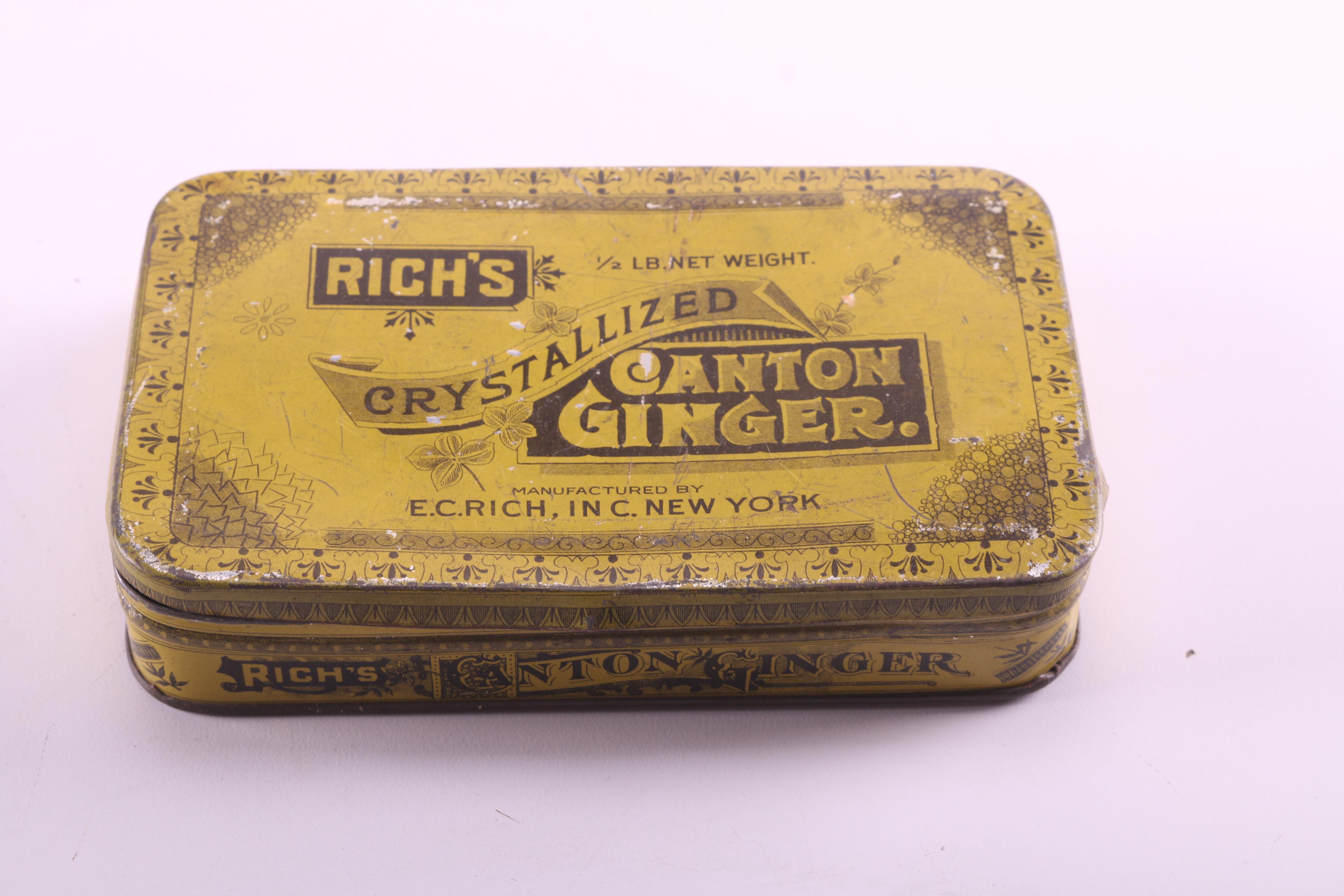 Pair of Vintage Tins Including Canco