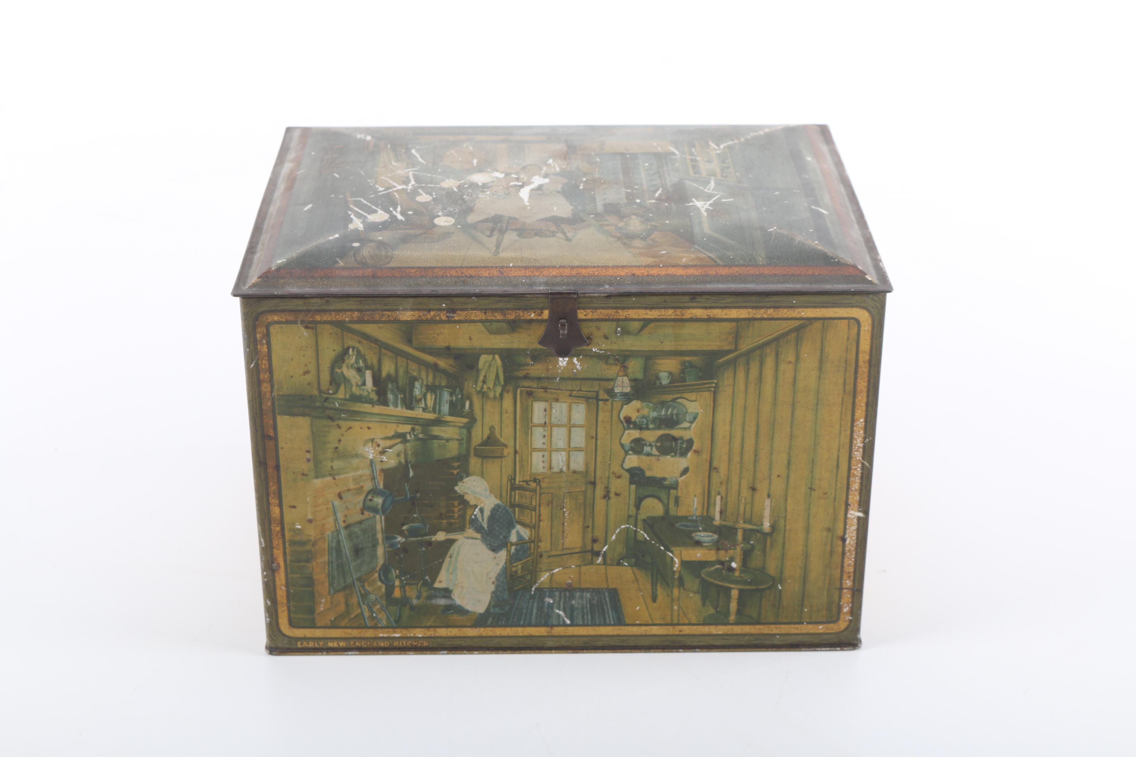 Pair of Vintage Tins Including Canco