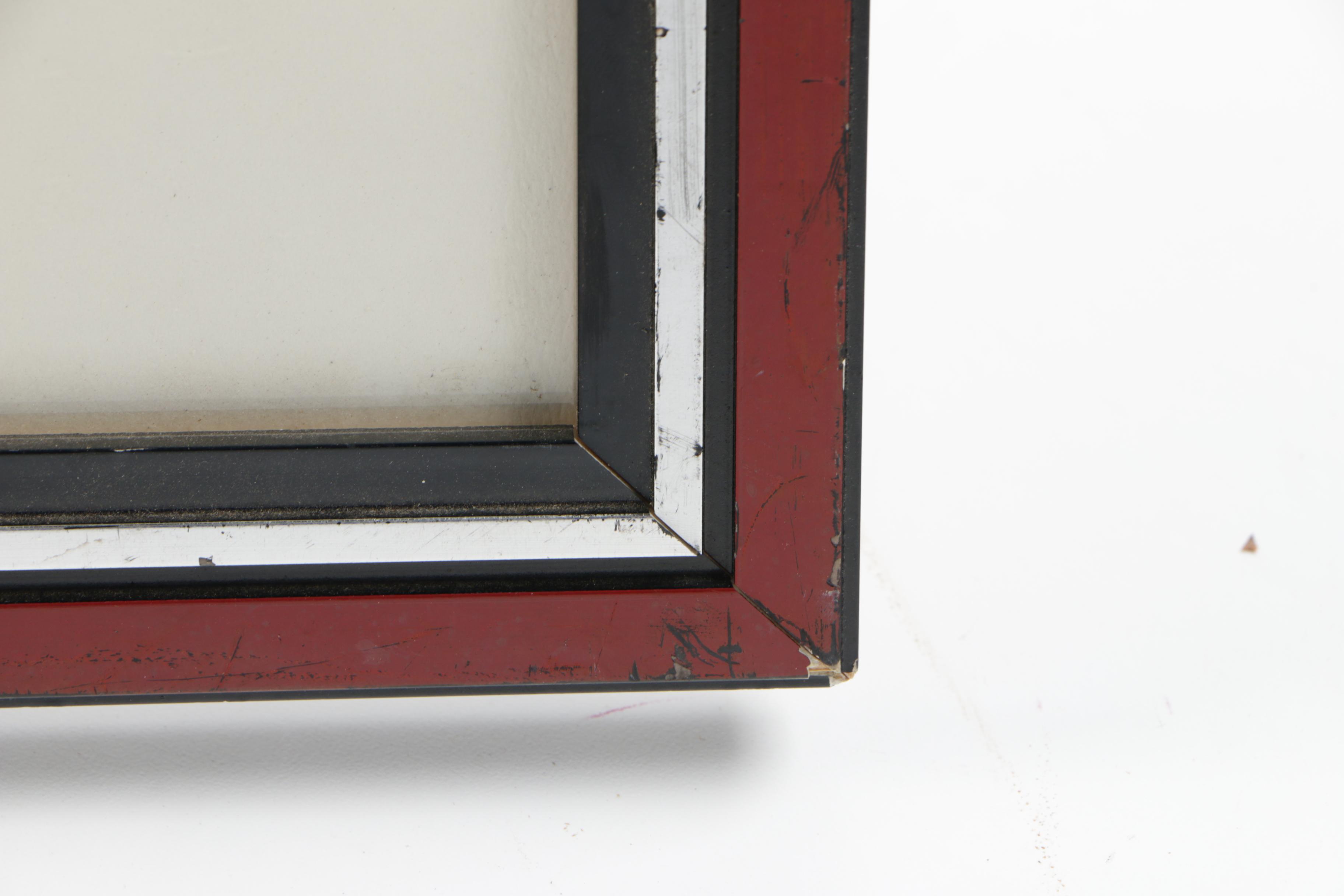 Latin Hymn Letterpress Print on Paper "Dominica J. Quadrag"