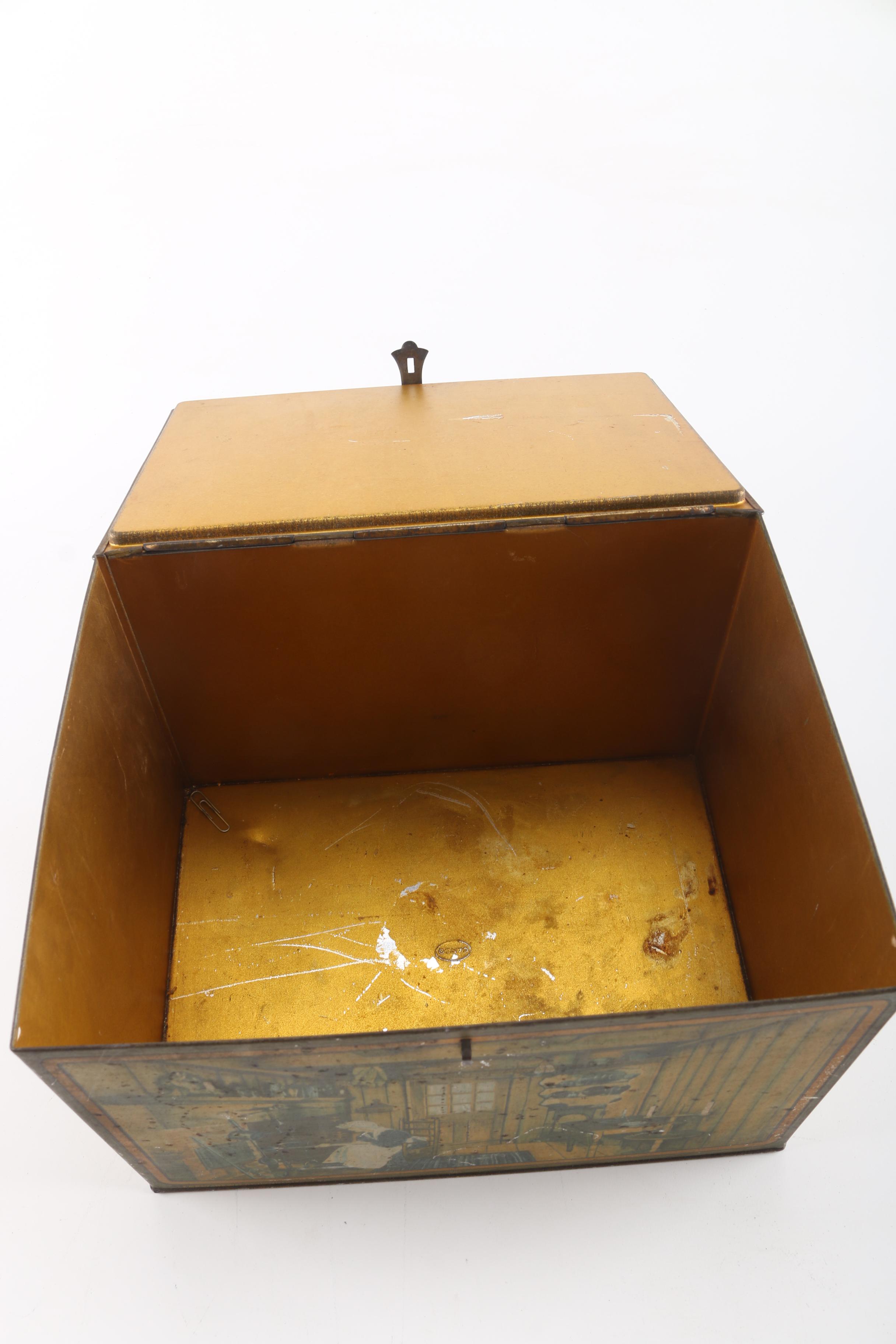 Pair of Vintage Tins Including Canco