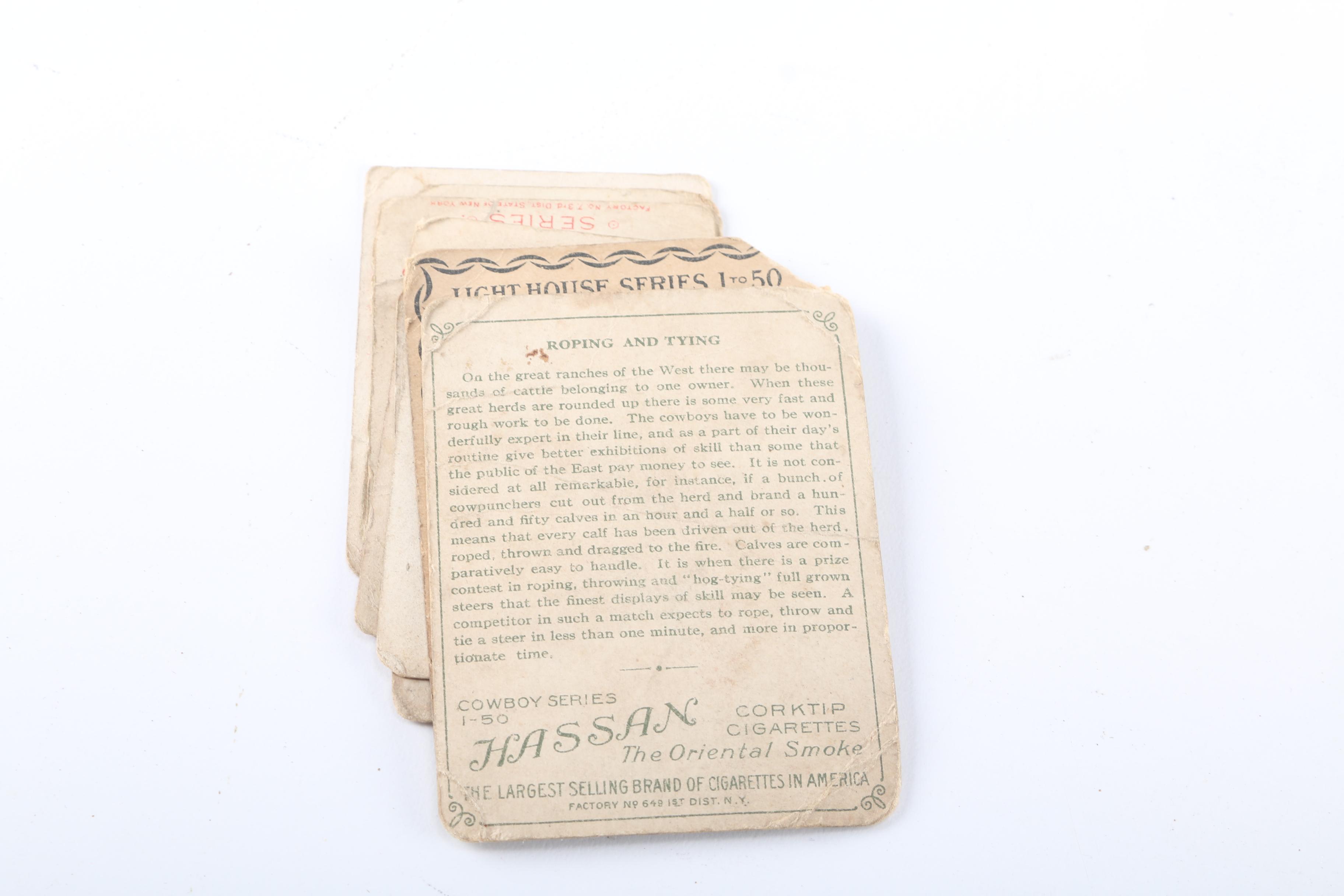 Vintage Cigar and Cigarette Cards