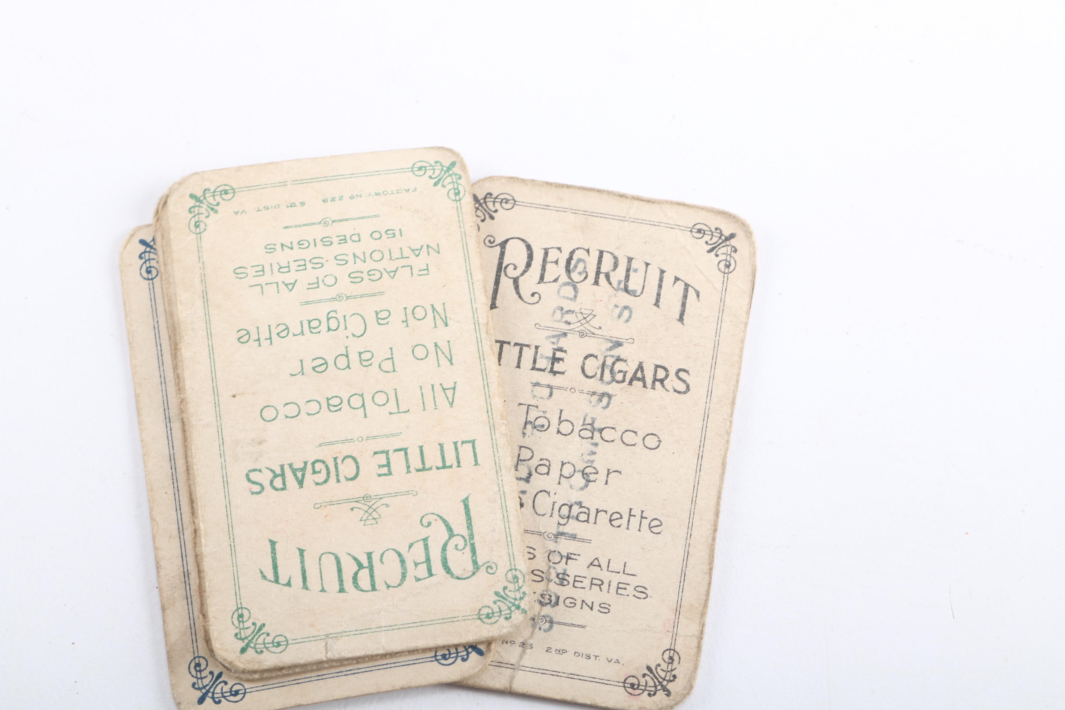 Vintage Cigar and Cigarette Cards