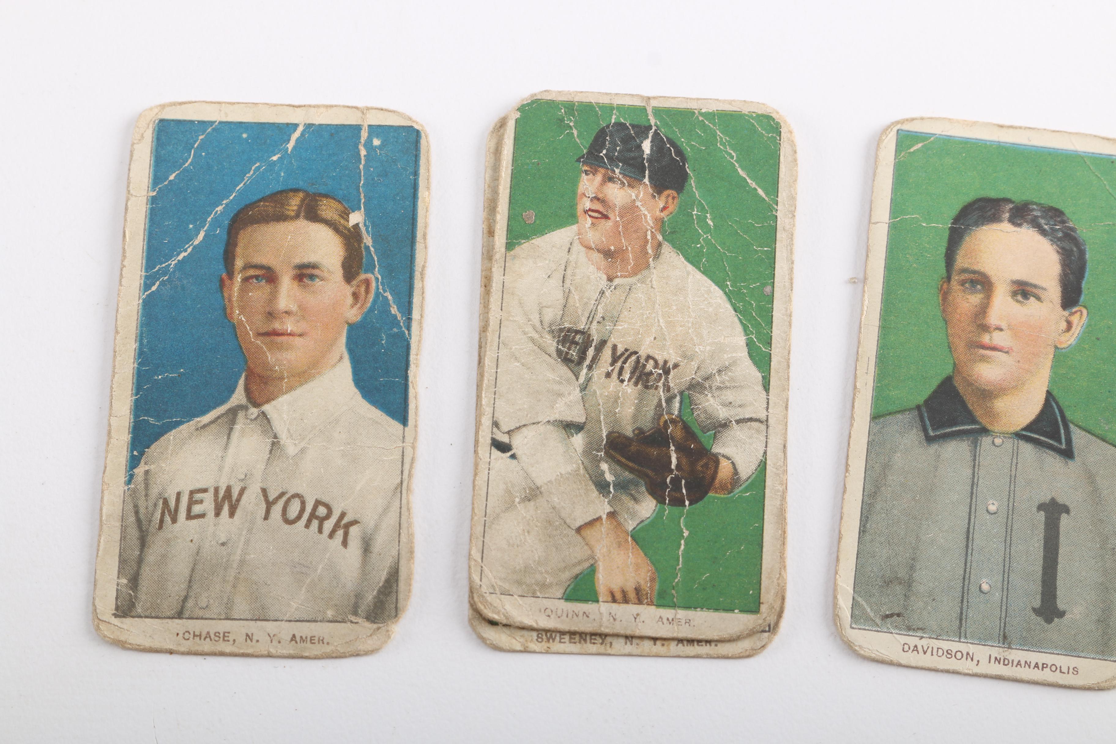 Early 1900s Tobacco Baseball Cards