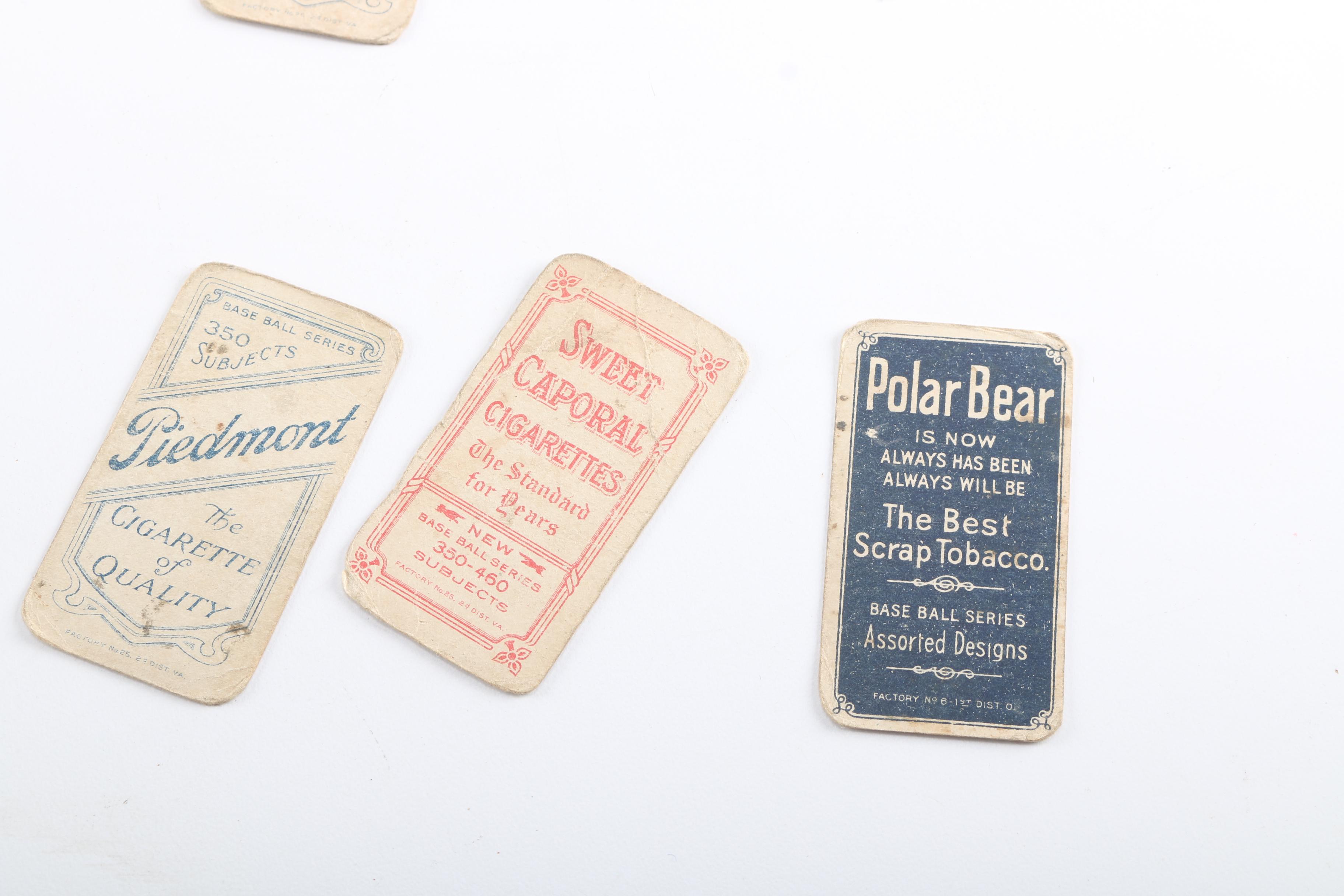 Early 1900s Tobacco Baseball Cards