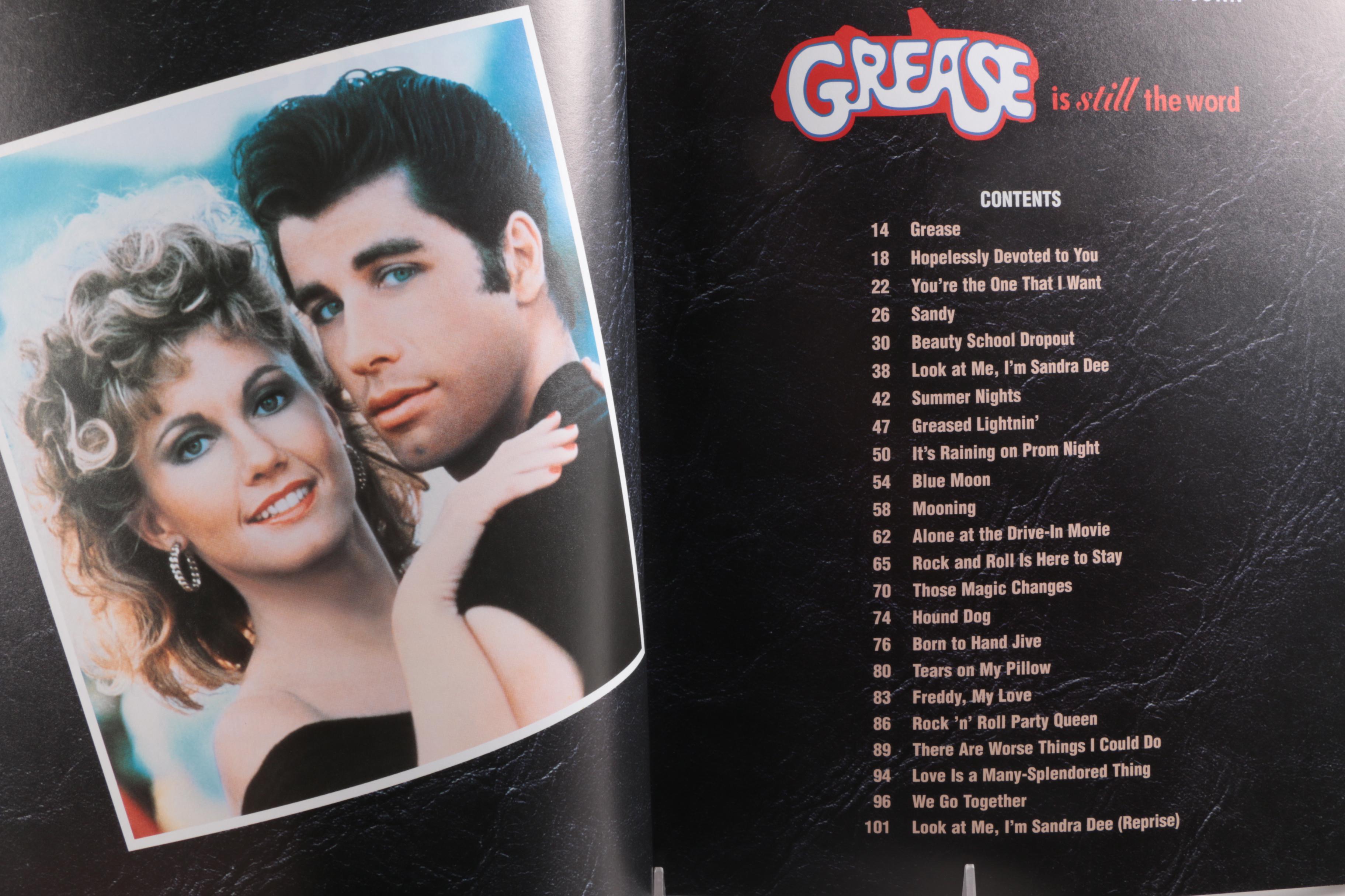 "Grease" Songbook and LP