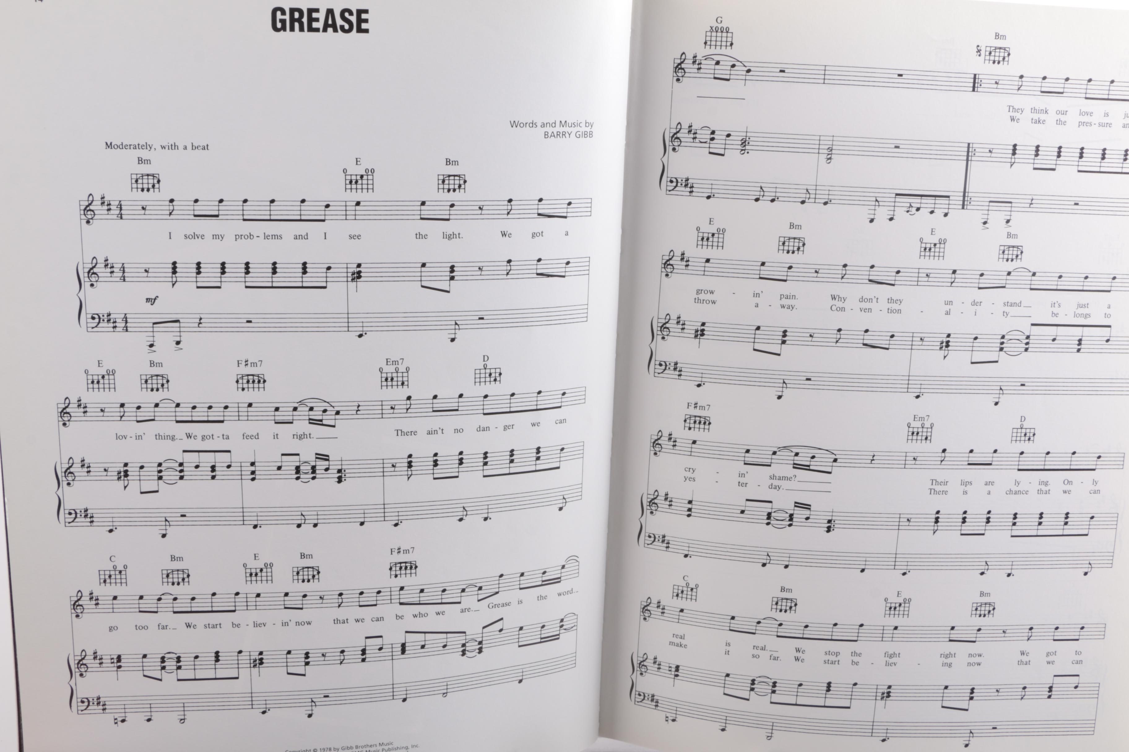 "Grease" Songbook and LP