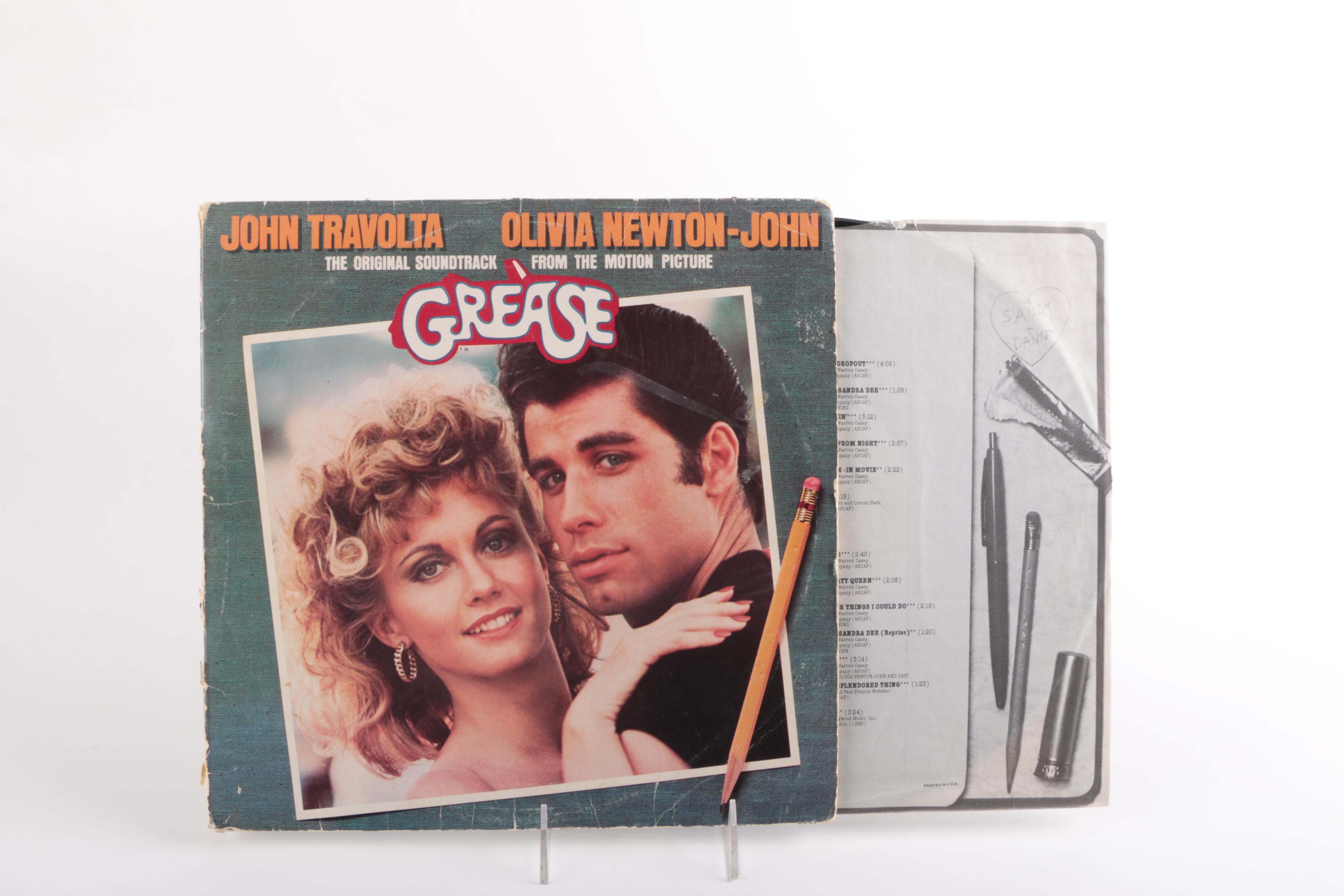 "Grease" Songbook and LP