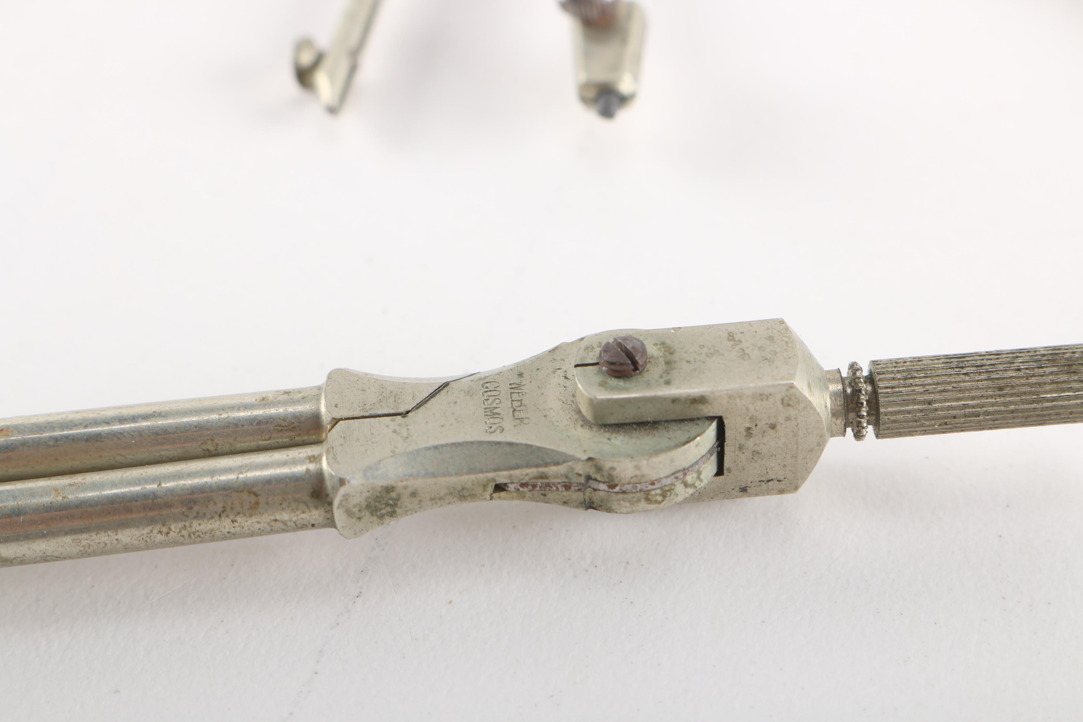 Vintage F. Weber Co. Drafting Set