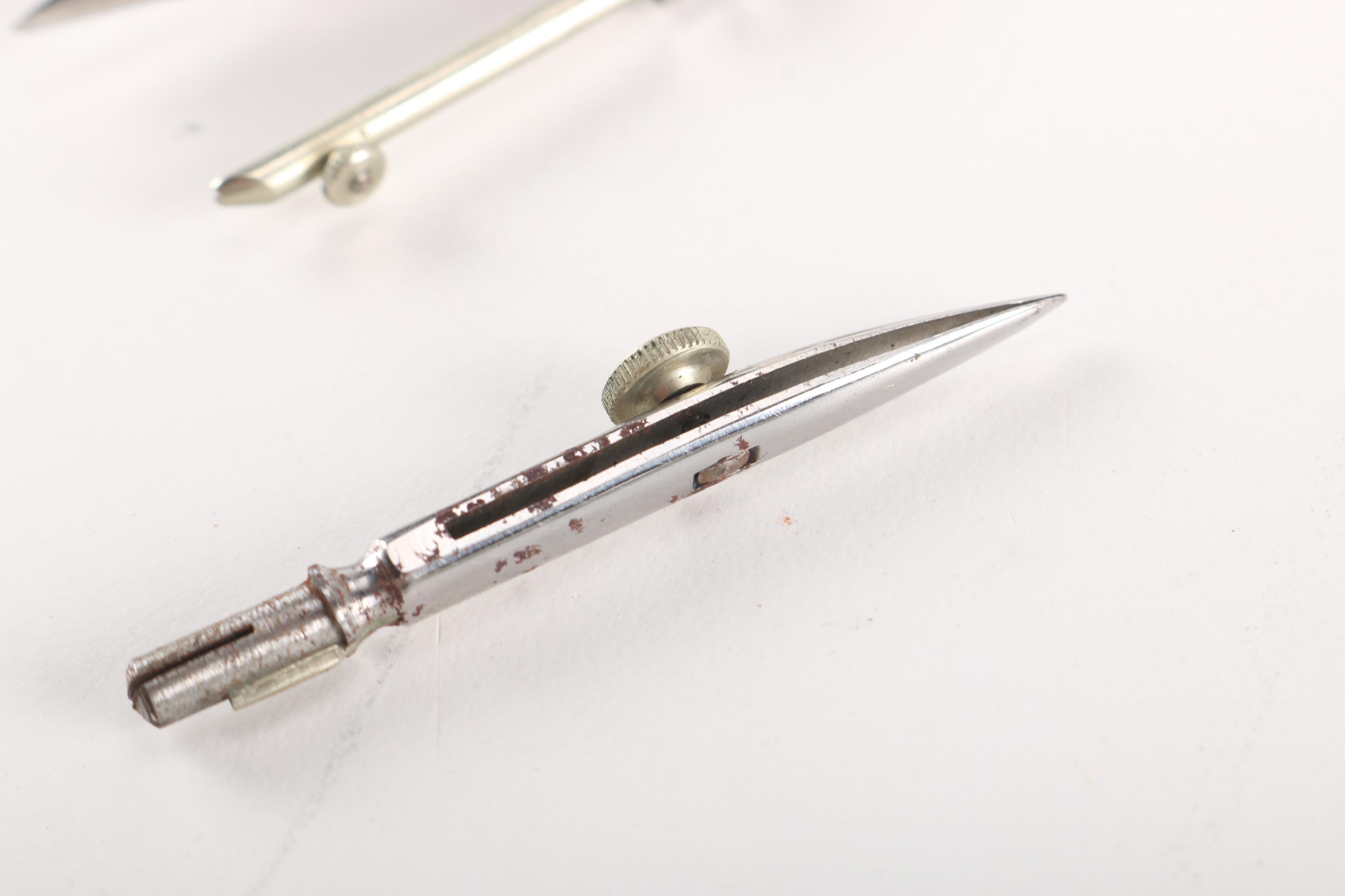 Vintage F. Weber Co. Drafting Set